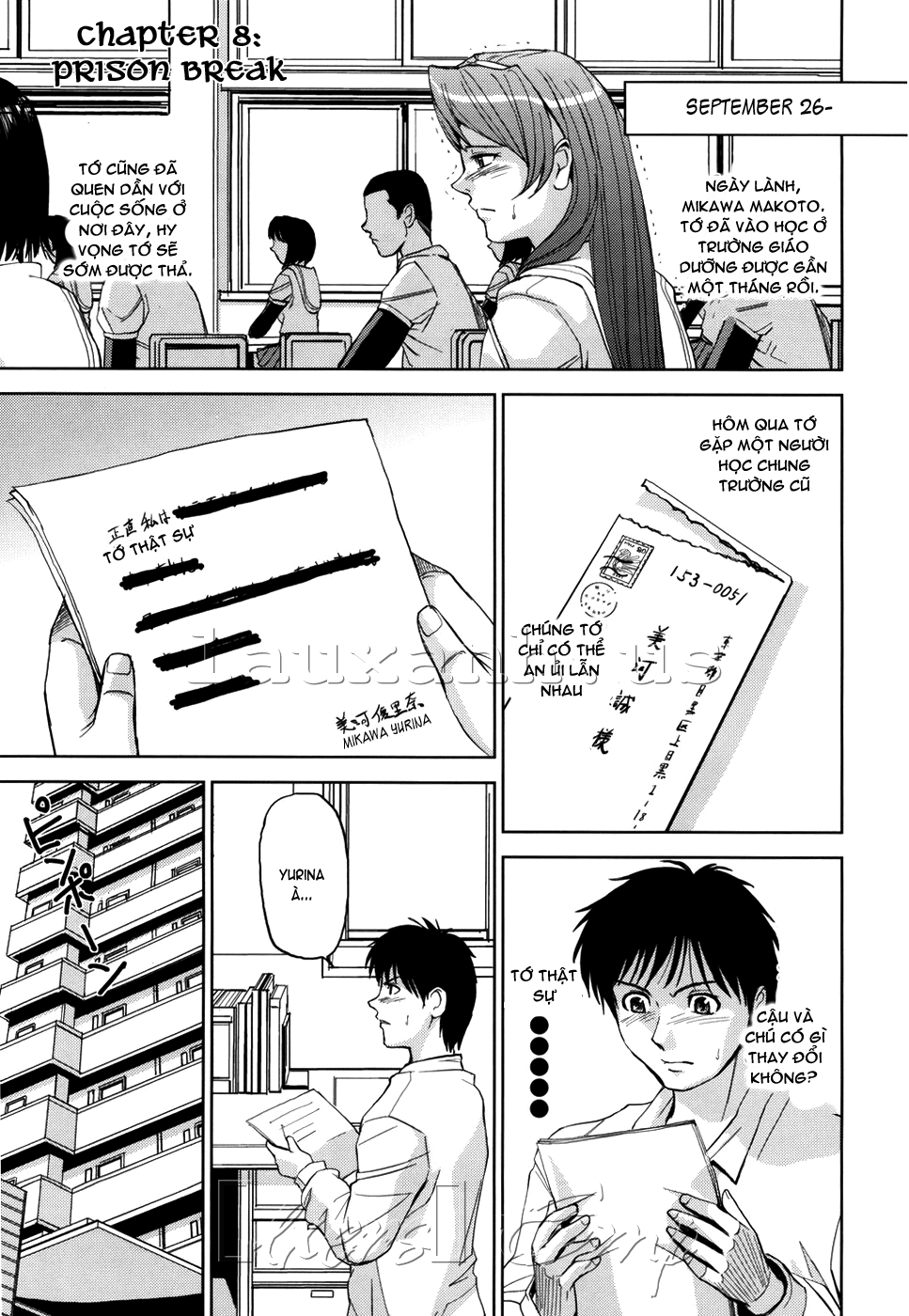 đọc truyện Hijiri Kangoku Gakuen Chương 8 ảnh 1 tại Giả Dược
