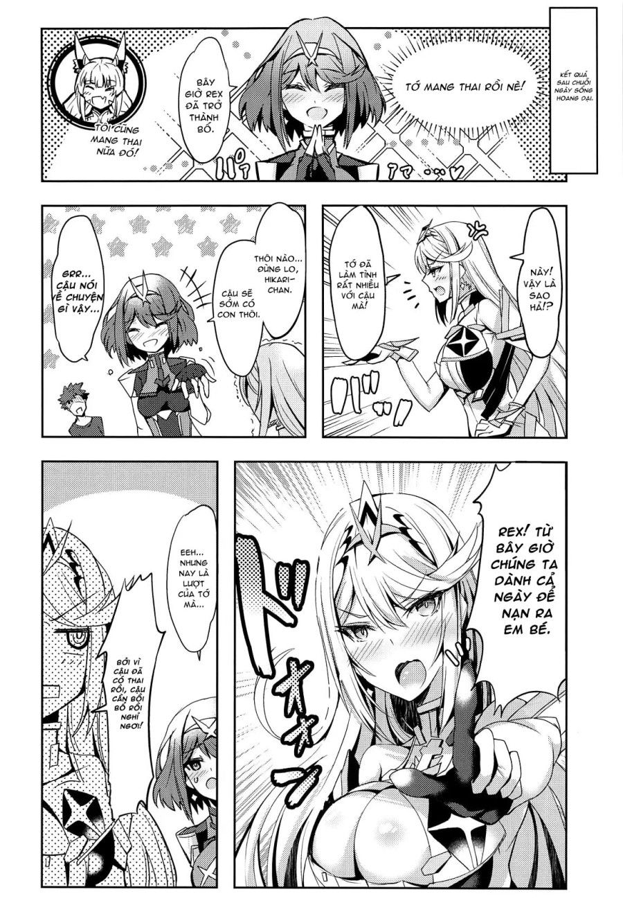 Hikari-chan No Motto Ecchi Hon (xenoblade Chronicles 2) Oneshot page 8 - Giả Dược