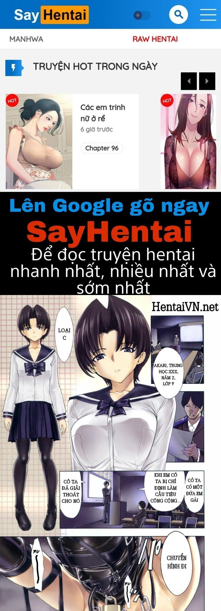 đọc truyện Hikoukai Benjo In No Maku Chương 1 ảnh 1 tại Giả Dược