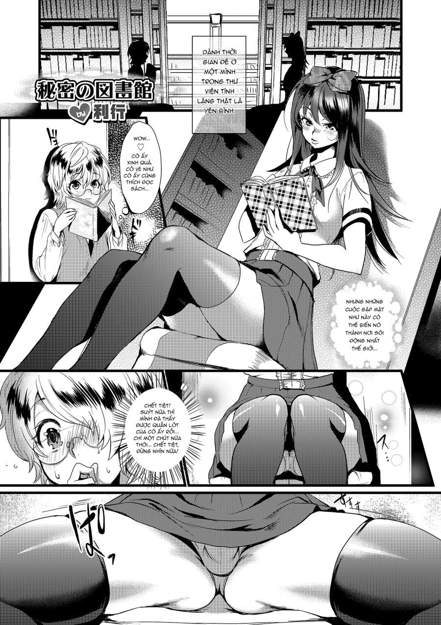 Himitsu No Toshokan Oneshot page 2 - Giả Dược