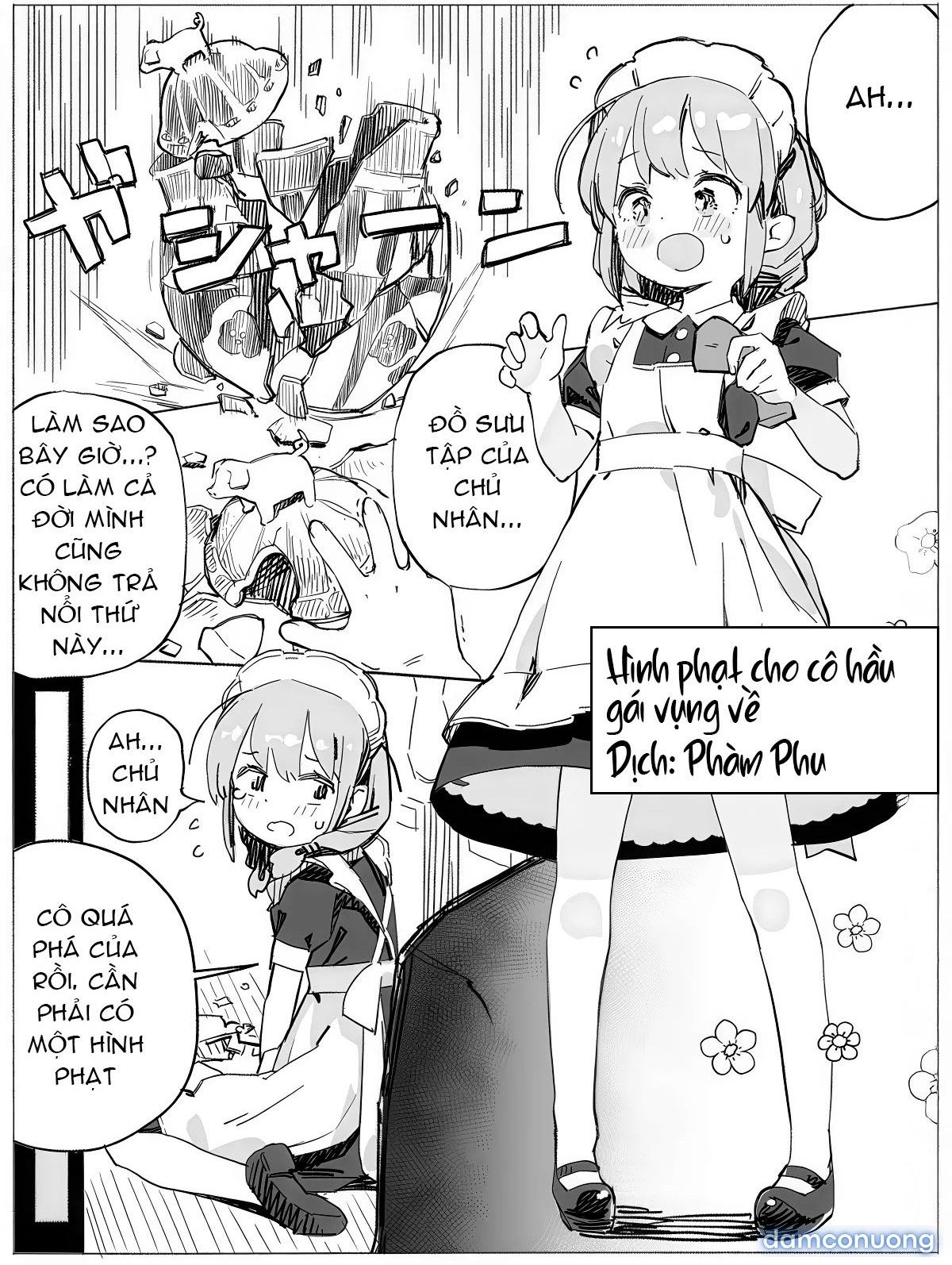 đọc truyện Hình Phạt Cho Cô Hầu Gái Vụng Về Oneshot ảnh 4 tại Thiên Thai Truyện