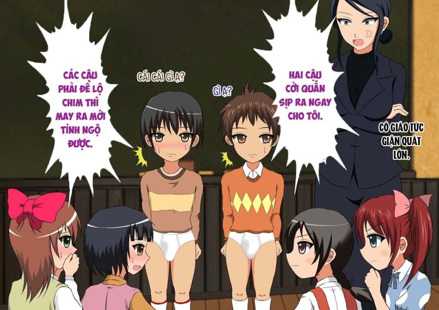 Hình Phạt Thể Xác Trong Thời Đại Showa Cuộc Phản Công Của Các Cô Gái Chương 1 page 13 - Giả Dược