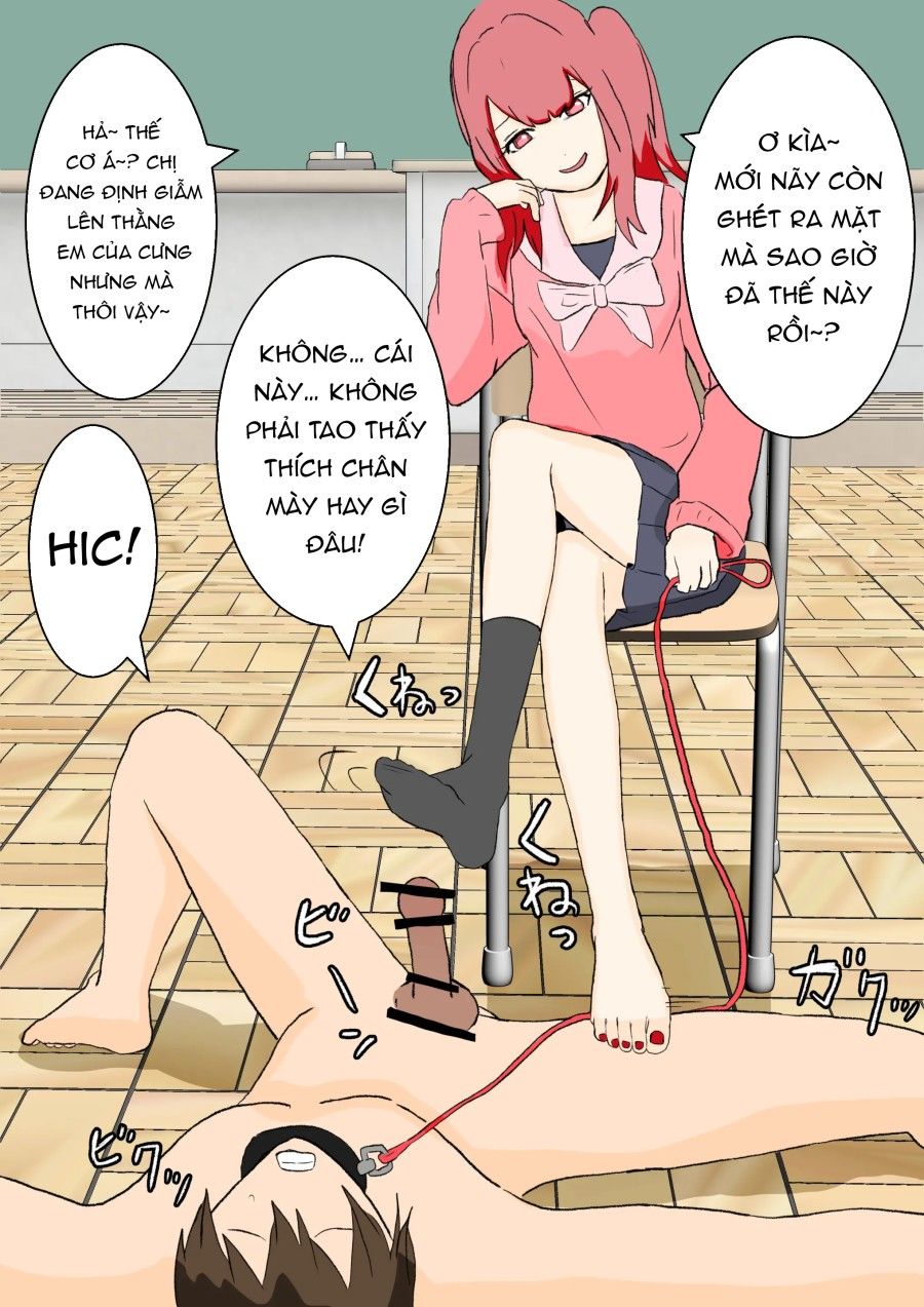 Hình Phạt Tra Tấn Chân Của Cán Bộ Kỷ Luật Oneshot page 13 - Giả Dược