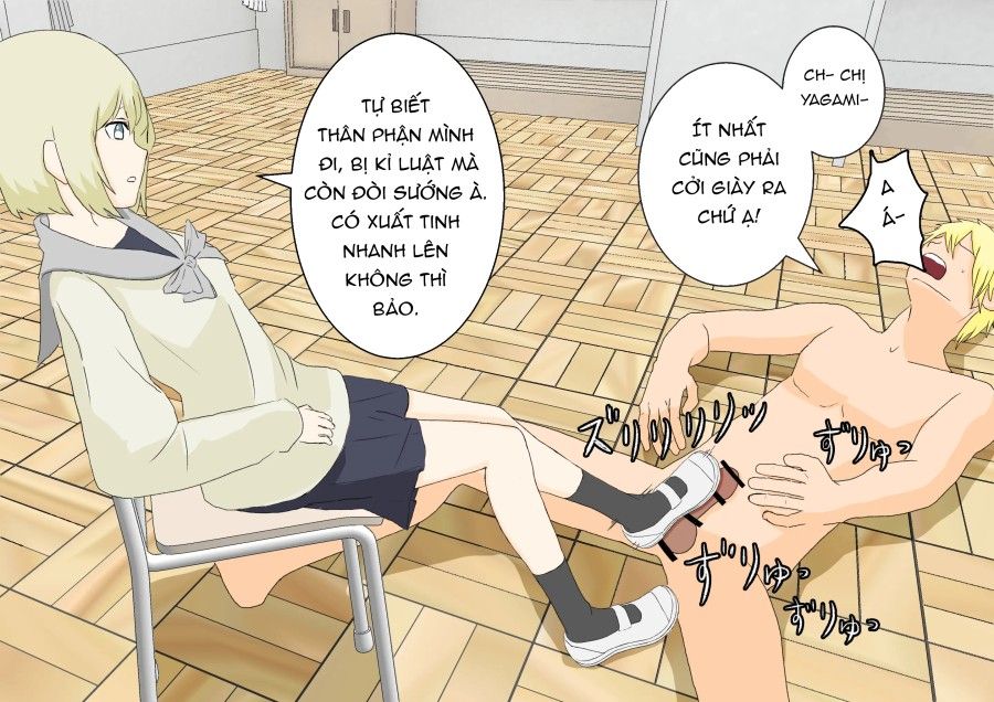 Hình Phạt Tra Tấn Chân Của Cán Bộ Kỷ Luật Oneshot page 29 - Giả Dược