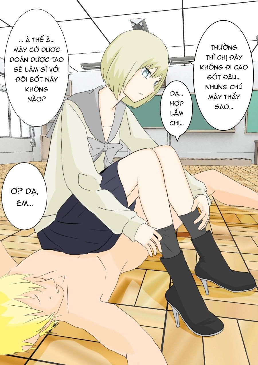 Hình Phạt Tra Tấn Chân Của Cán Bộ Kỷ Luật Oneshot page 31 - Giả Dược
