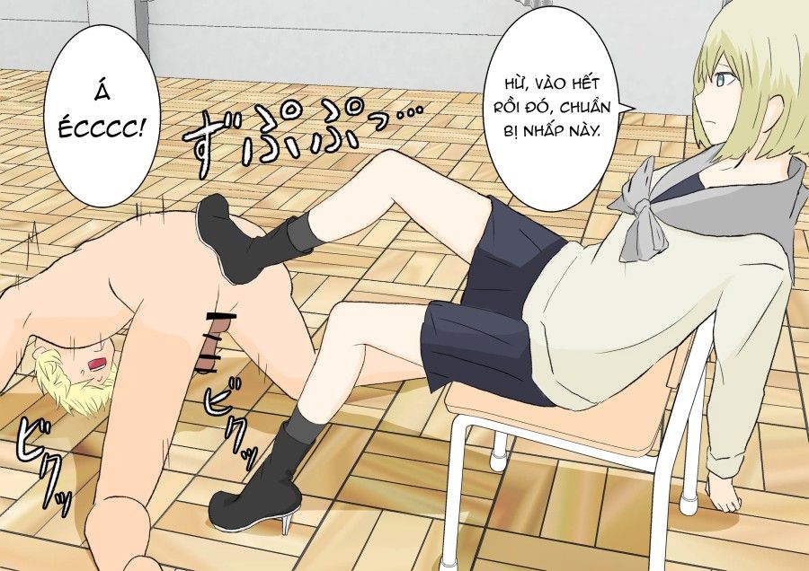 Hình Phạt Tra Tấn Chân Của Cán Bộ Kỷ Luật Oneshot page 34 - Giả Dược