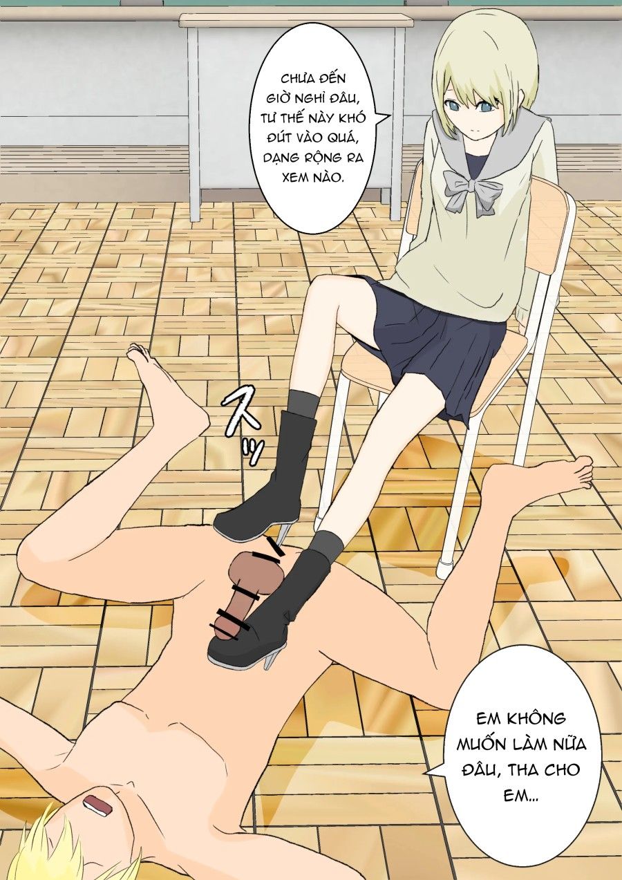 Hình Phạt Tra Tấn Chân Của Cán Bộ Kỷ Luật Oneshot page 38 - Giả Dược