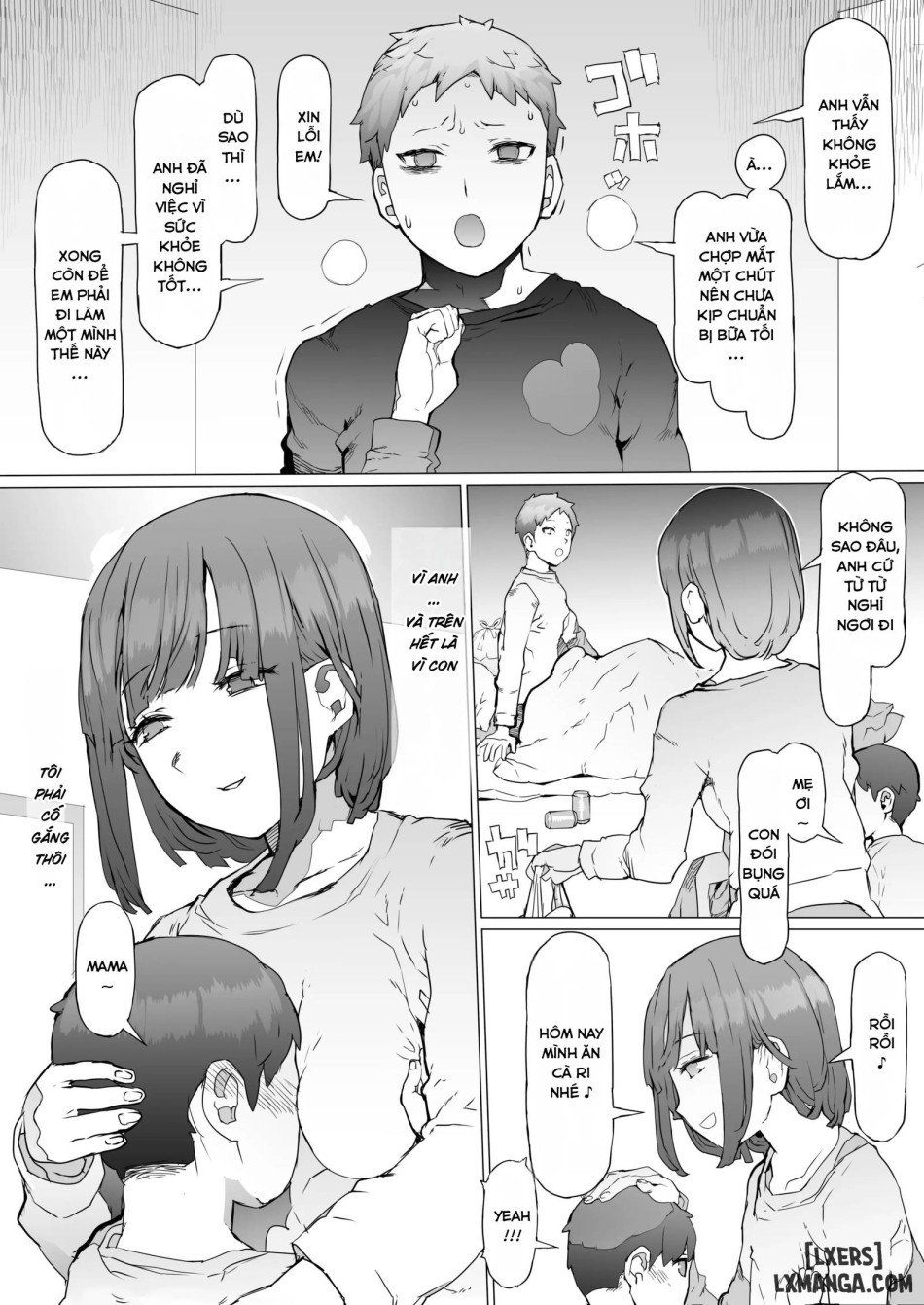 đọc truyện Hinpu No Sa - Kane De Toriageta Taninzuma O Shuu Feti Saiaku Maso Shihai Kyouiku Oneshot ảnh 6 tại Giả Dược