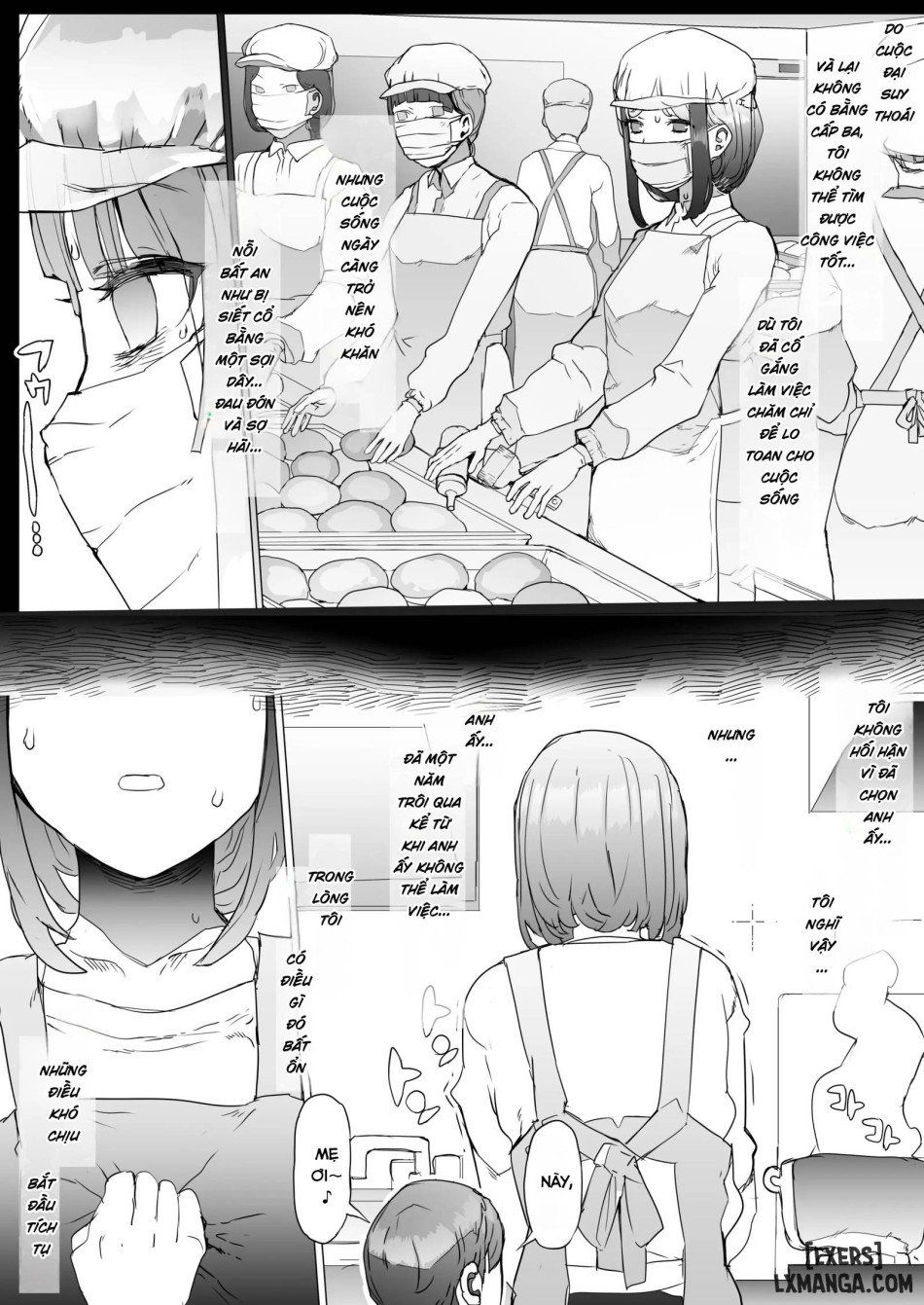 đọc truyện Hinpu No Sa - Kane De Toriageta Taninzuma O Shuu Feti Saiaku Maso Shihai Kyouiku Oneshot ảnh 9 tại Giả Dược