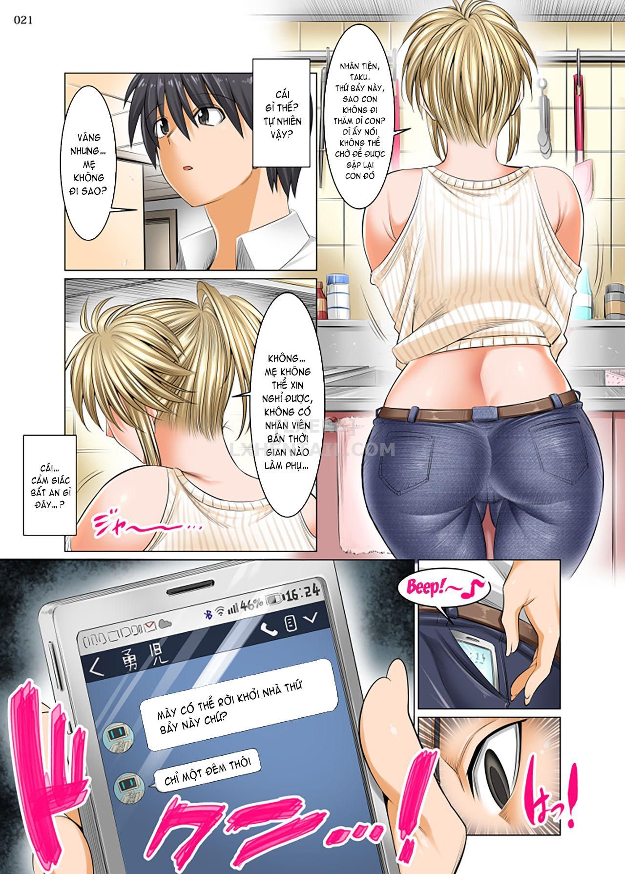 đọc truyện Hiru Wa Tomodachi No Okaa-san Yoru Wa Ore No Oyome-san Chương 1 ảnh 23 tại Giả Dược