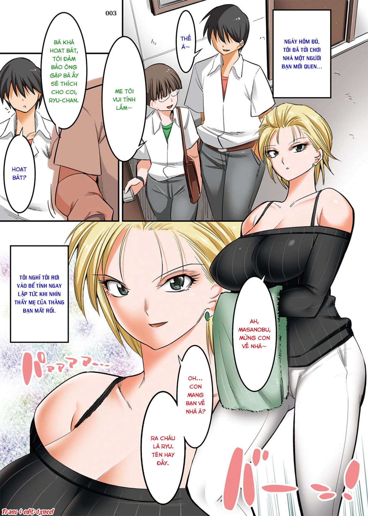 đọc truyện Hiru Wa Tomodachi No Okaa-san Yoru Wa Ore No Oyome-san Chương 5 ảnh 2 tại Giả Dược