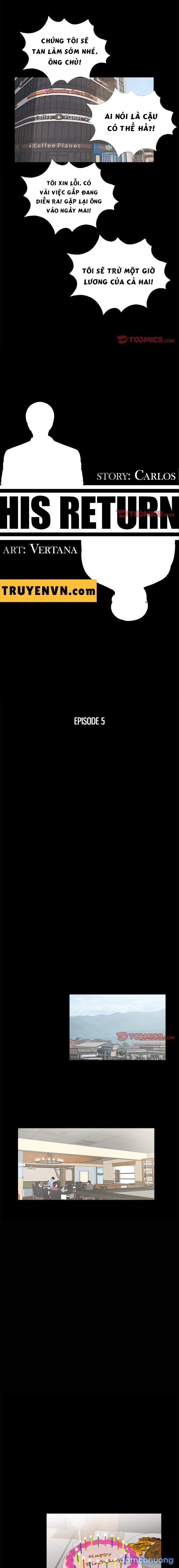 đọc truyện His Return Manhwa Chương 5 ảnh 5 tại Thiên Thai Truyện