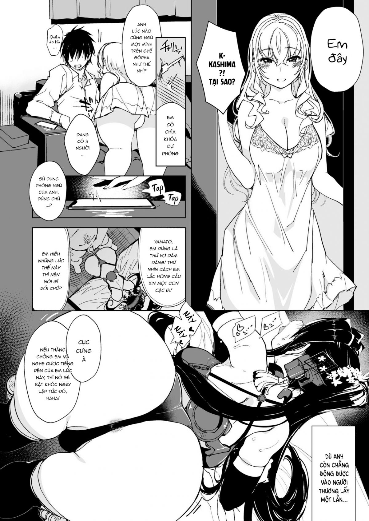 đọc truyện Hishokan Kashima No Houkokusho 4 Oneshot ảnh 33 tại Giả Dược