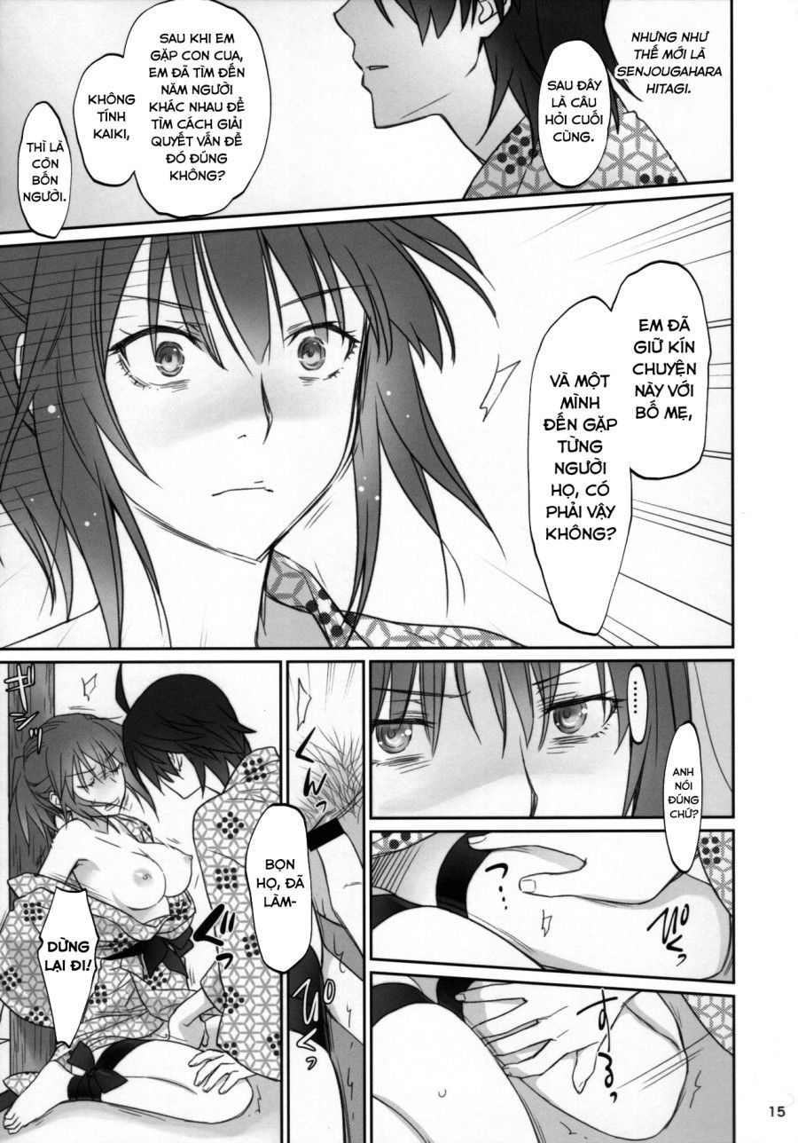 Hitagi Family (bakemonogatari) Chương 3.1 page 14 - Giả Dược
