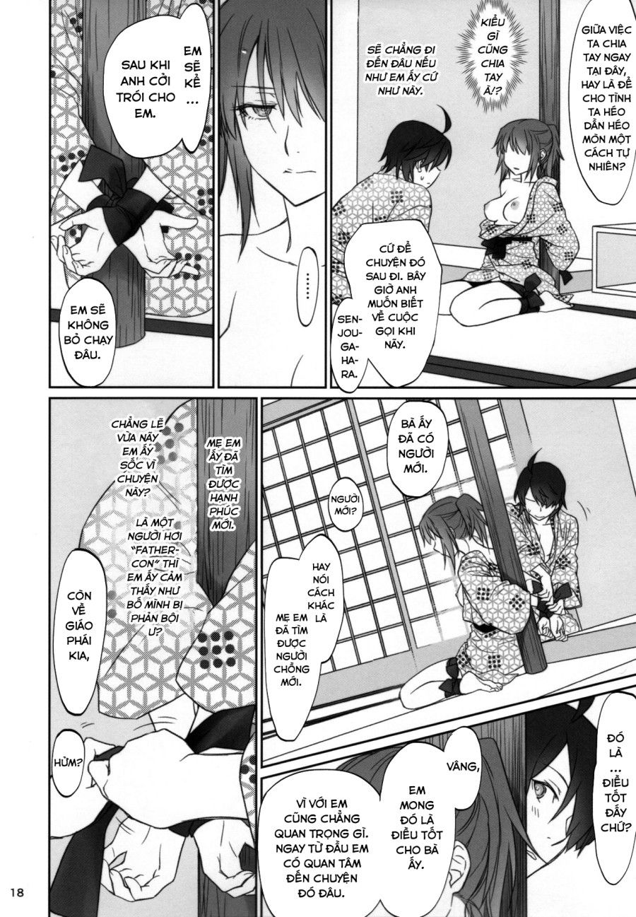 Hitagi Family (bakemonogatari) Chương 3.1 page 17 - Giả Dược
