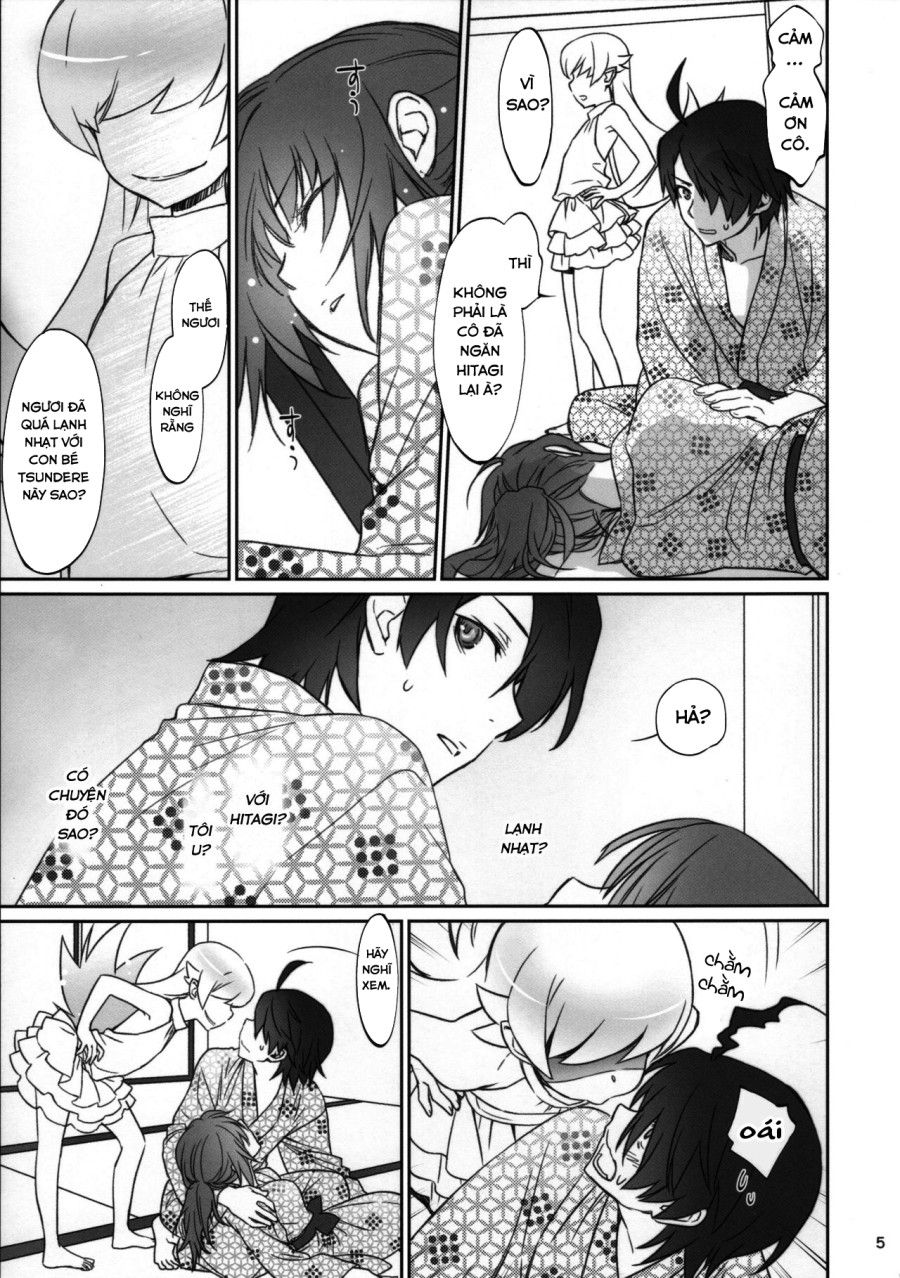 Hitagi Family (bakemonogatari) Chương 3.1 page 4 - Giả Dược