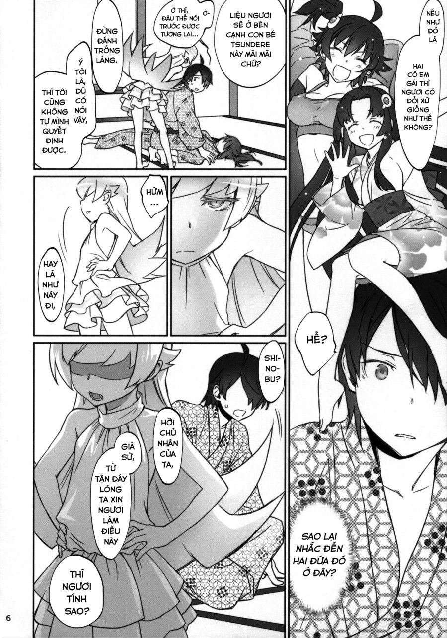 Hitagi Family (bakemonogatari) Chương 3.1 page 5 - Giả Dược