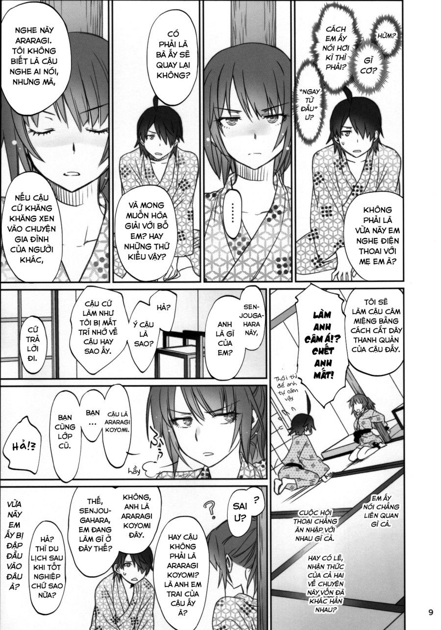 Hitagi Family (bakemonogatari) Chương 3.1 page 8 - Giả Dược