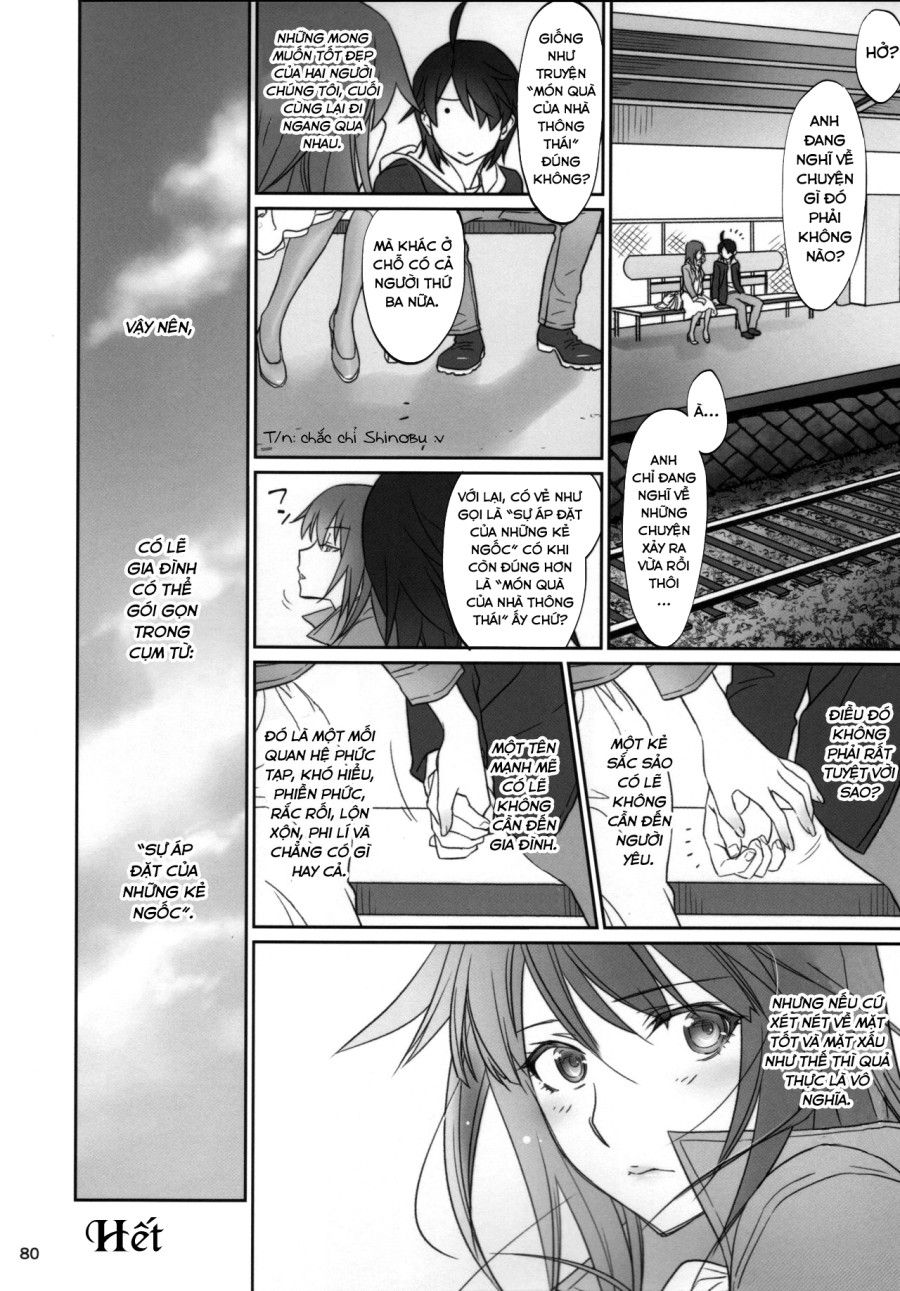 Hitagi Family (bakemonogatari) Chương 3.3 page 31 - Giả Dược