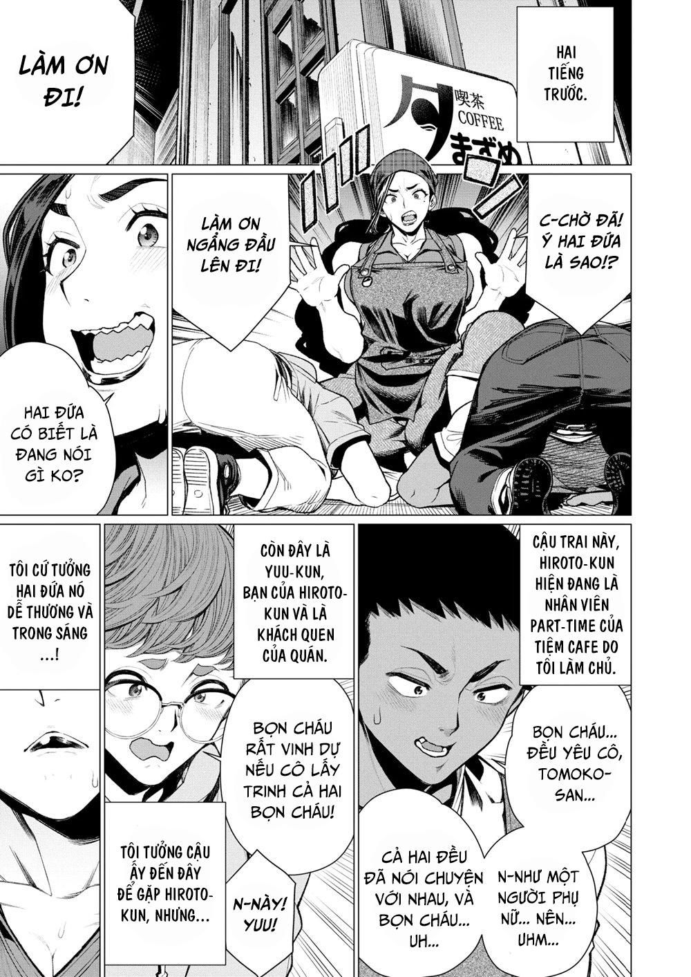 đọc truyện Hitoduma Kissa De Juku Niku Sando Oneshot ảnh 5 tại Thiên Thai Truyện