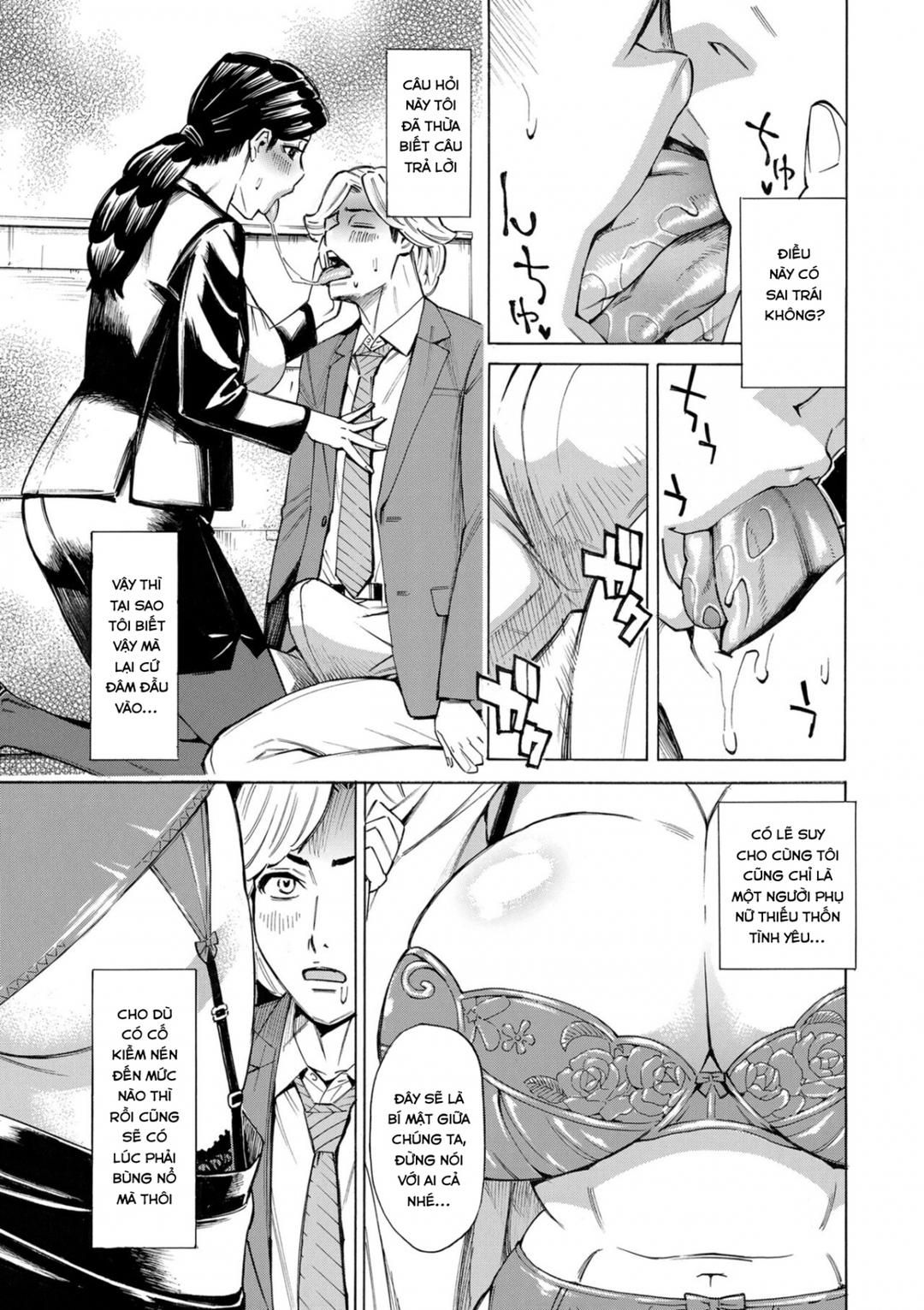 đọc truyện Hitodzuma Kochou No Inwai Sei Katsu Shido Oneshot ảnh 12 tại Thiên Thai Truyện