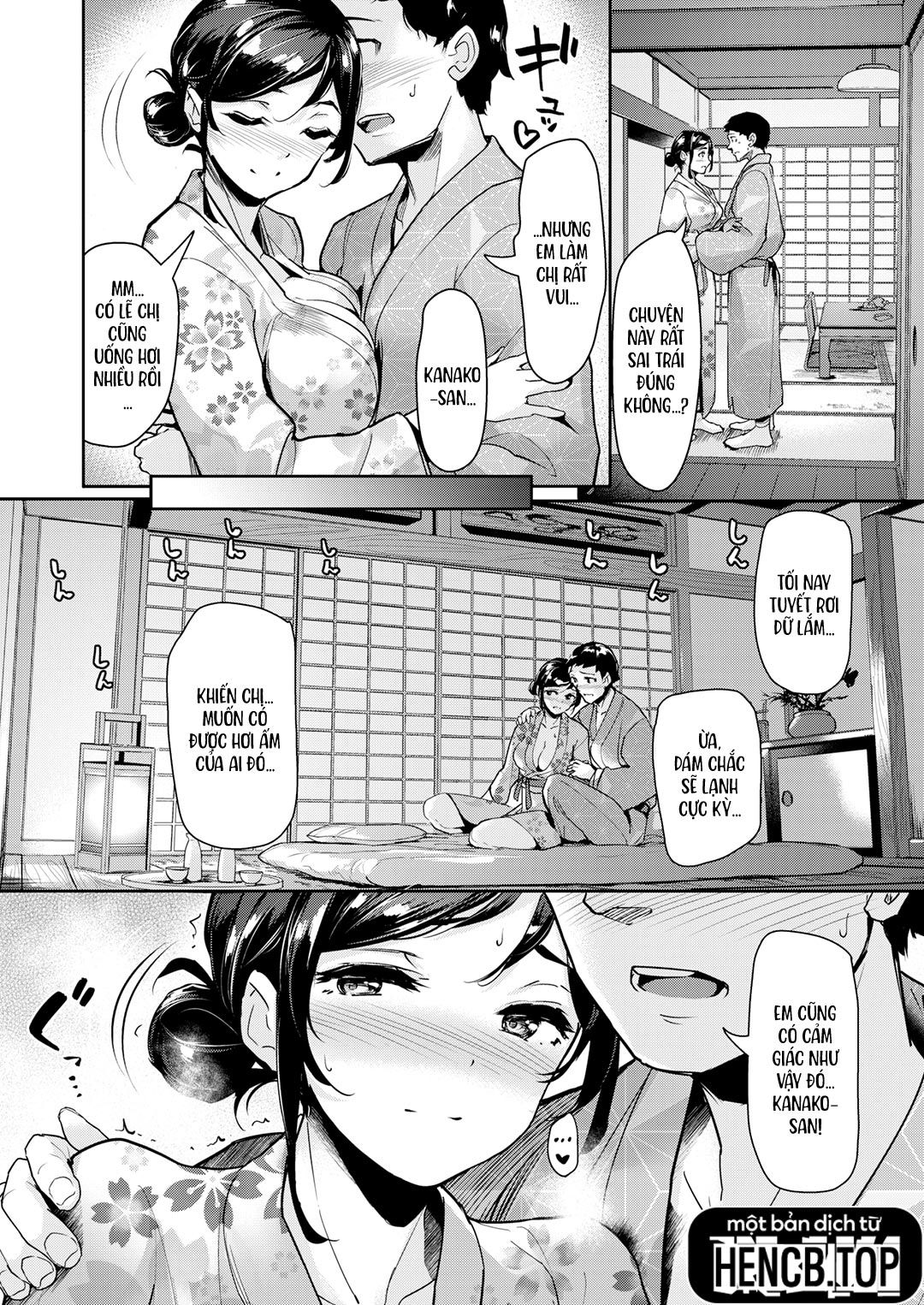 đọc truyện Hitohada Koishi Yuki No Yoru Oneshot ảnh 8 tại Thiên Thai Truyện