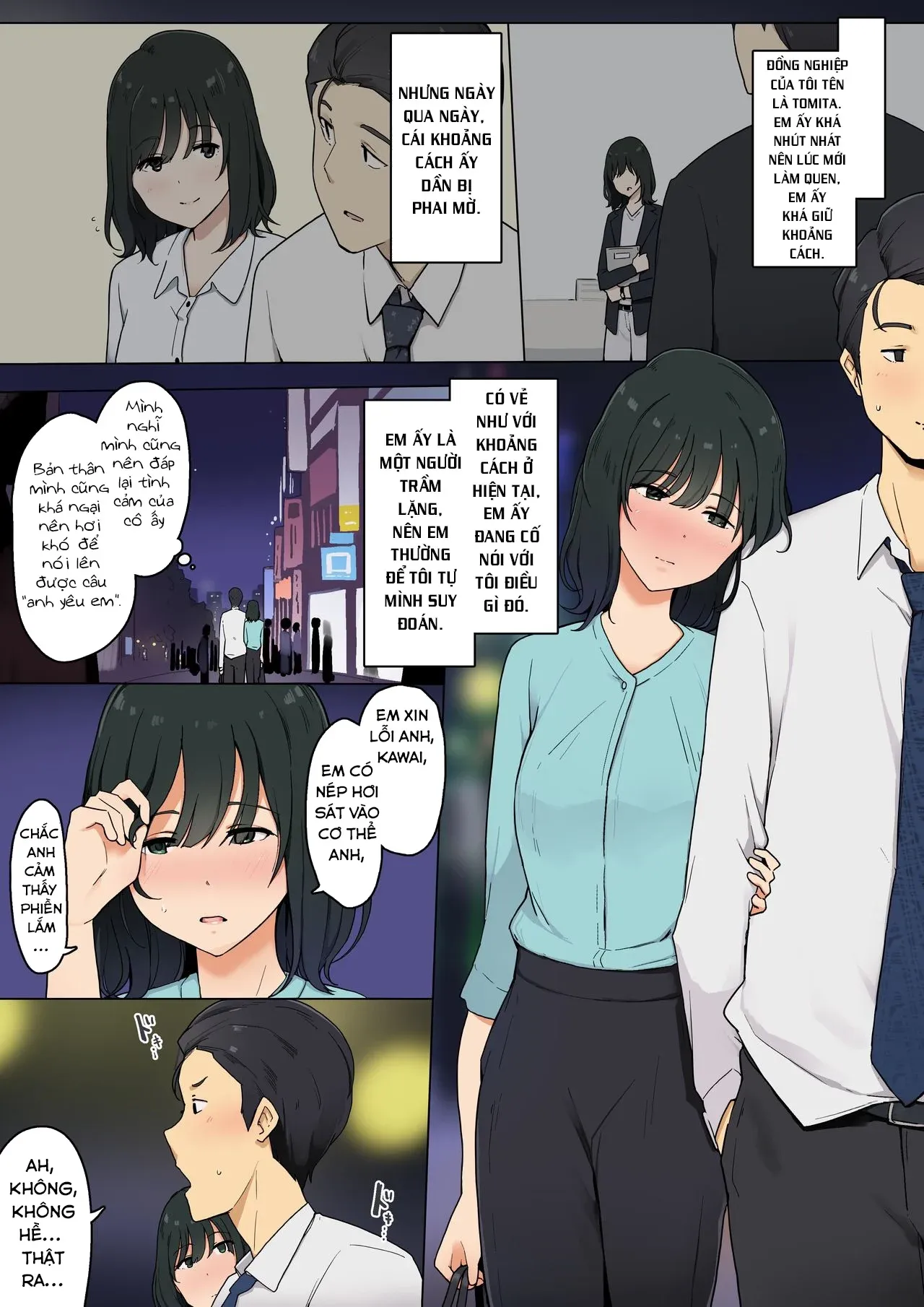 đọc truyện Hitomishiri Douryou Joshi To Micchaku Sex Suru Ohanashi Chương 1 ảnh 5 tại Giả Dược