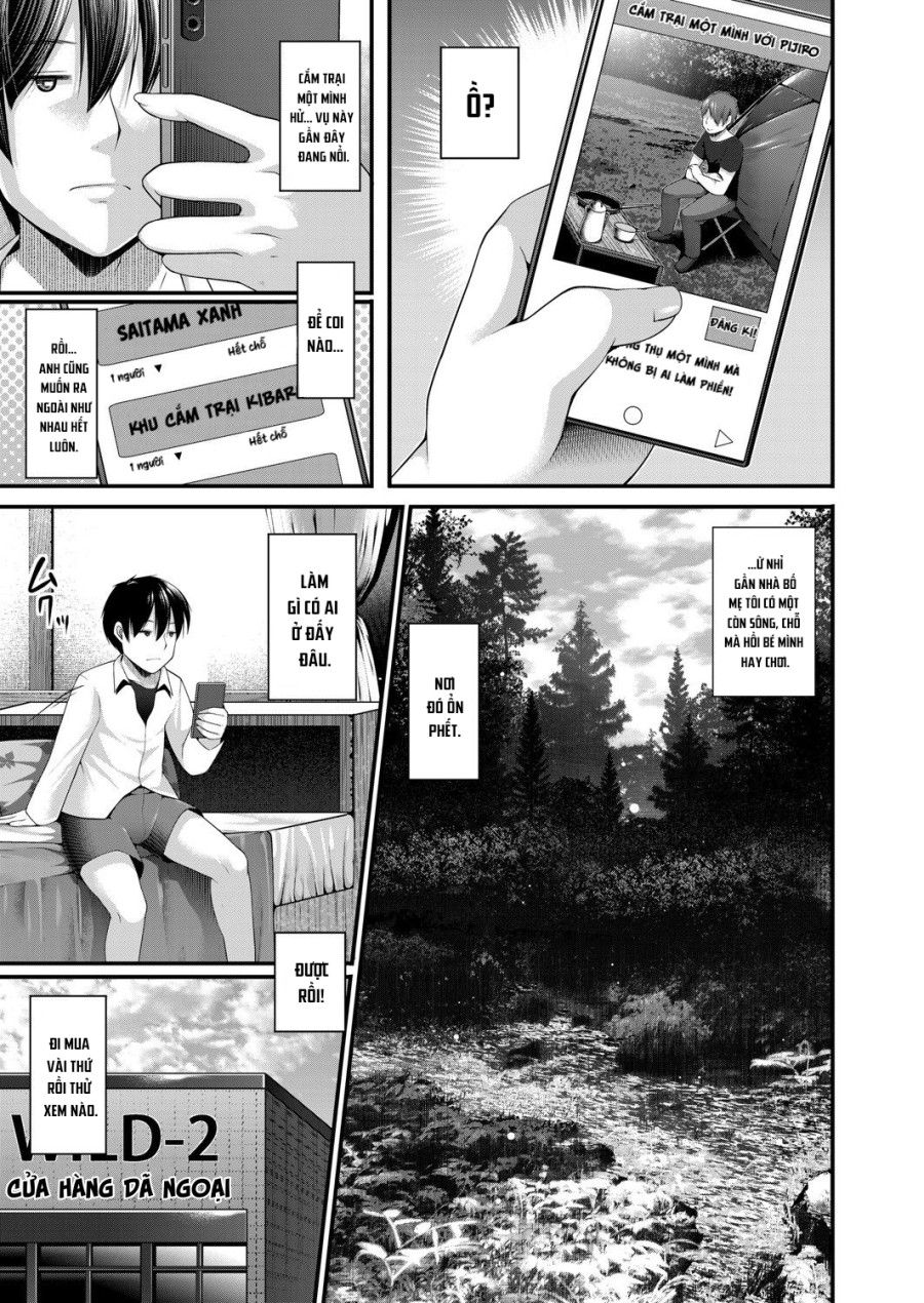Hitori Camp O Shite Itara Kuro Gal Jk Na Imouto To Imouto No Tomodachi Ga Rannyuu Shite Kita Kekka Zenpen Chương 1 page 4 - Giả Dược