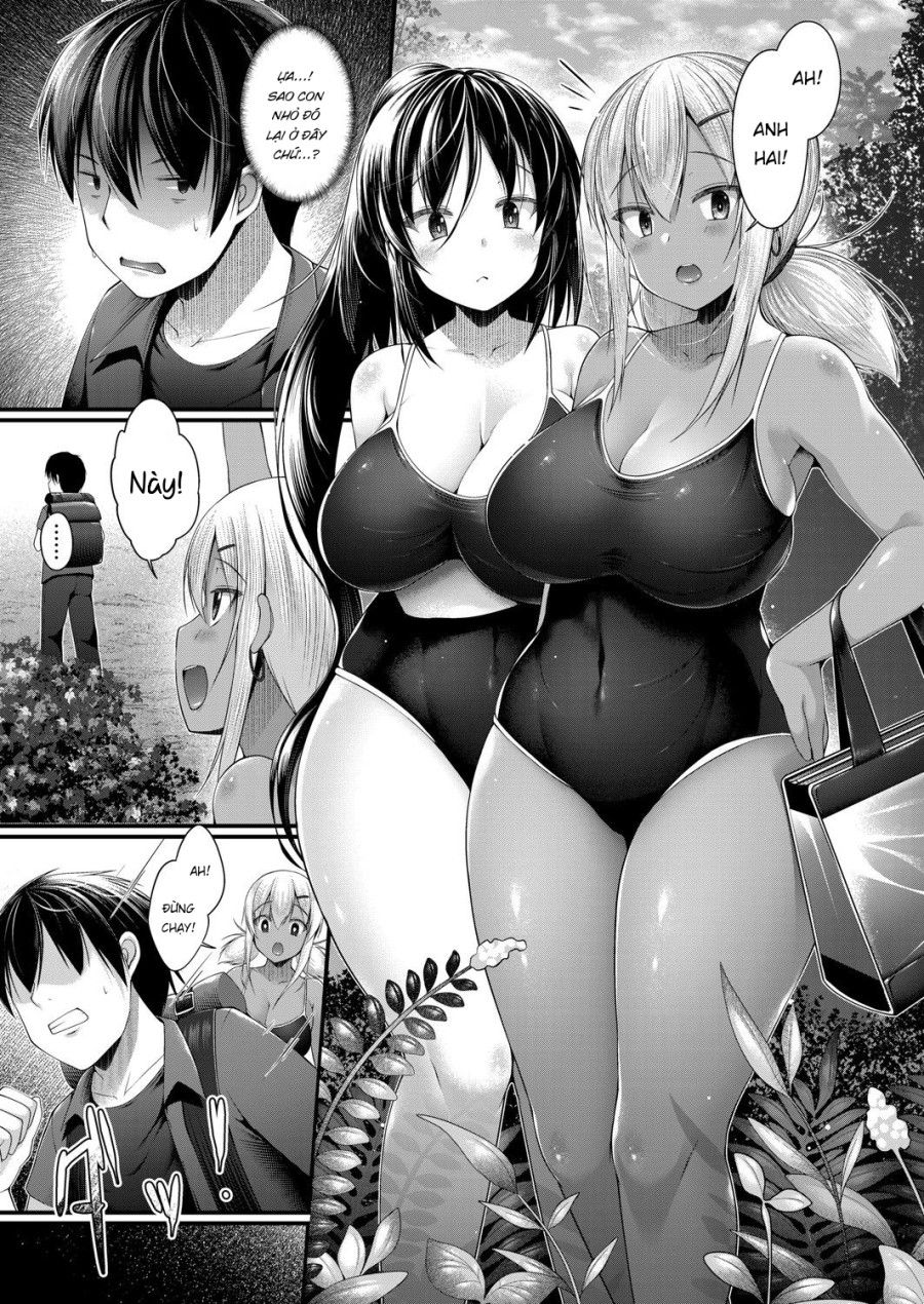 Hitori Camp O Shite Itara Kuro Gal Jk Na Imouto To Imouto No Tomodachi Ga Rannyuu Shite Kita Kekka Zenpen Chương 1 page 6 - Giả Dược