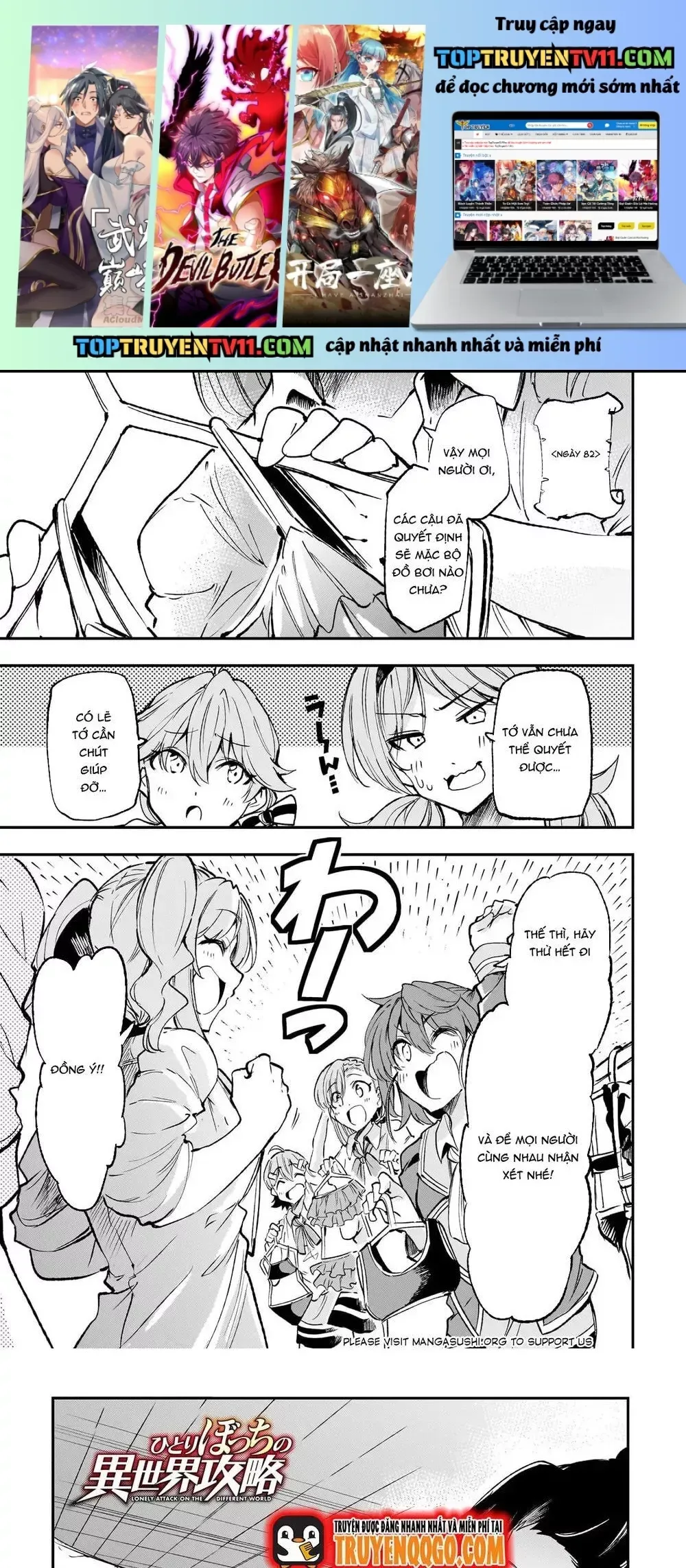 đọc truyện Hitoribocchi No Isekai Kouryaku Chương 200 ảnh 3 tại Thiên Thai Truyện