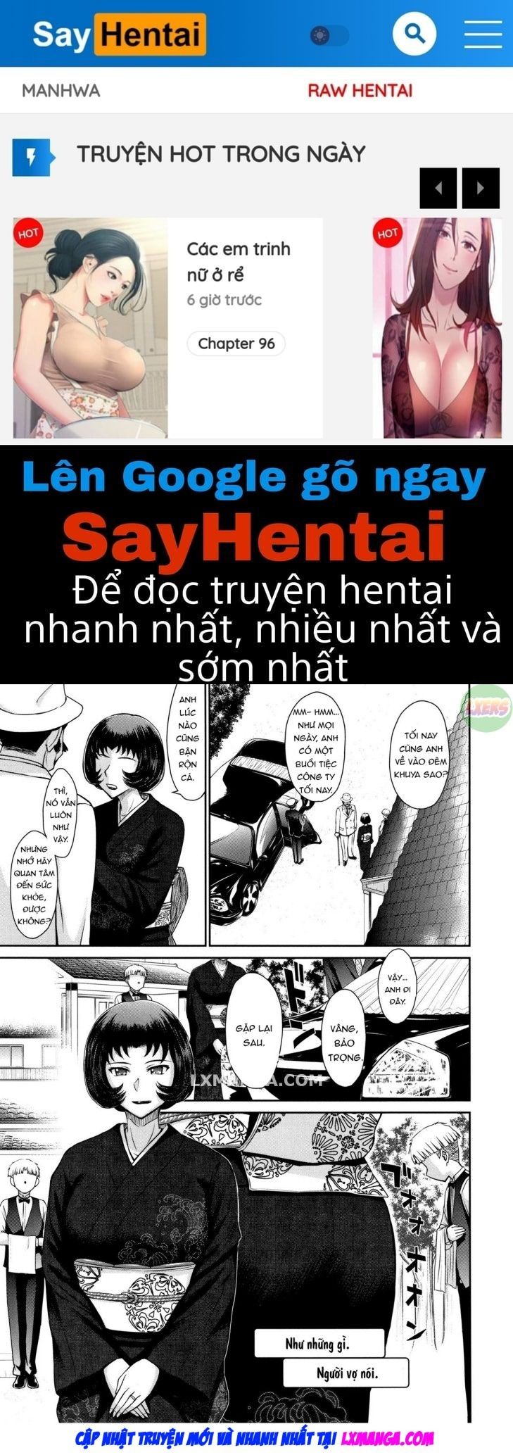 đọc truyện Hitozuma, Mitsu To Niku Chương 6 ảnh 1 tại Truyện Dạ Ký