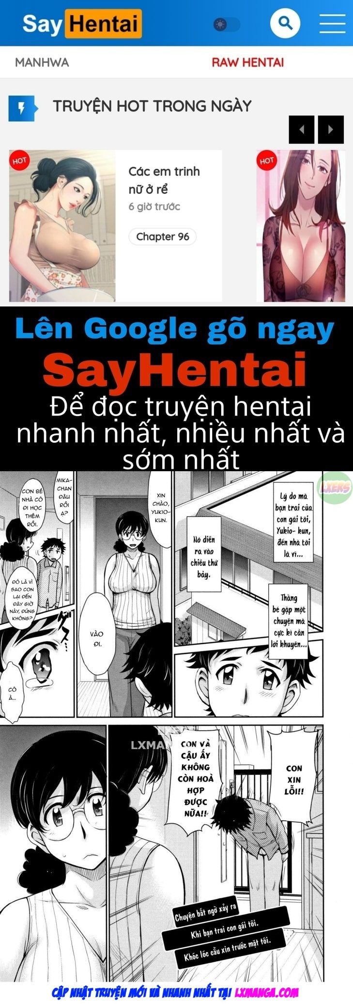 đọc truyện Hitozuma, Mitsu To Niku Chương 7 ảnh 1 tại Truyện Dạ Ký
