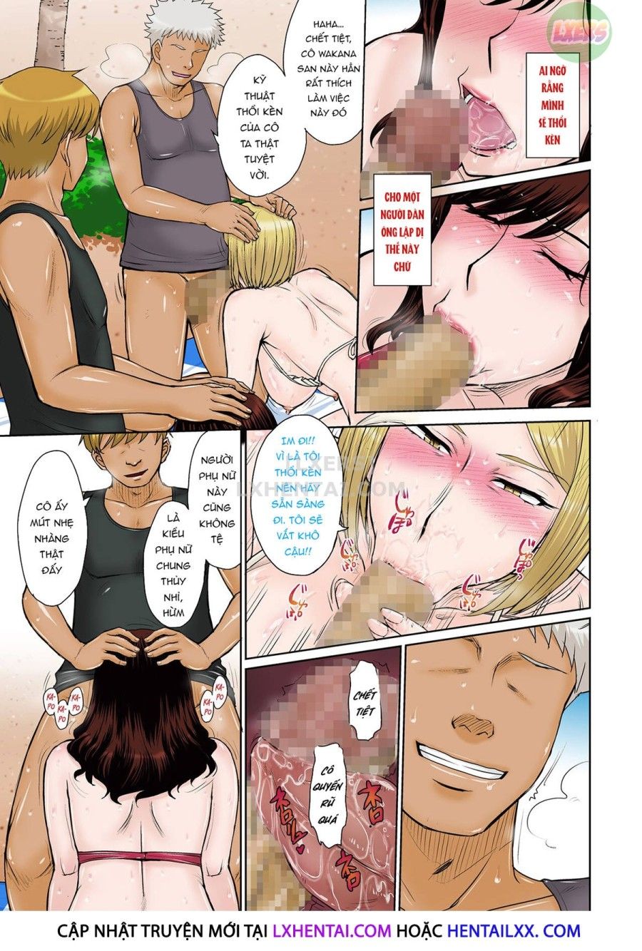 Hitozuma Nanpa! Namahame!! Resort Island Oneshot page 24 - Giả Dược