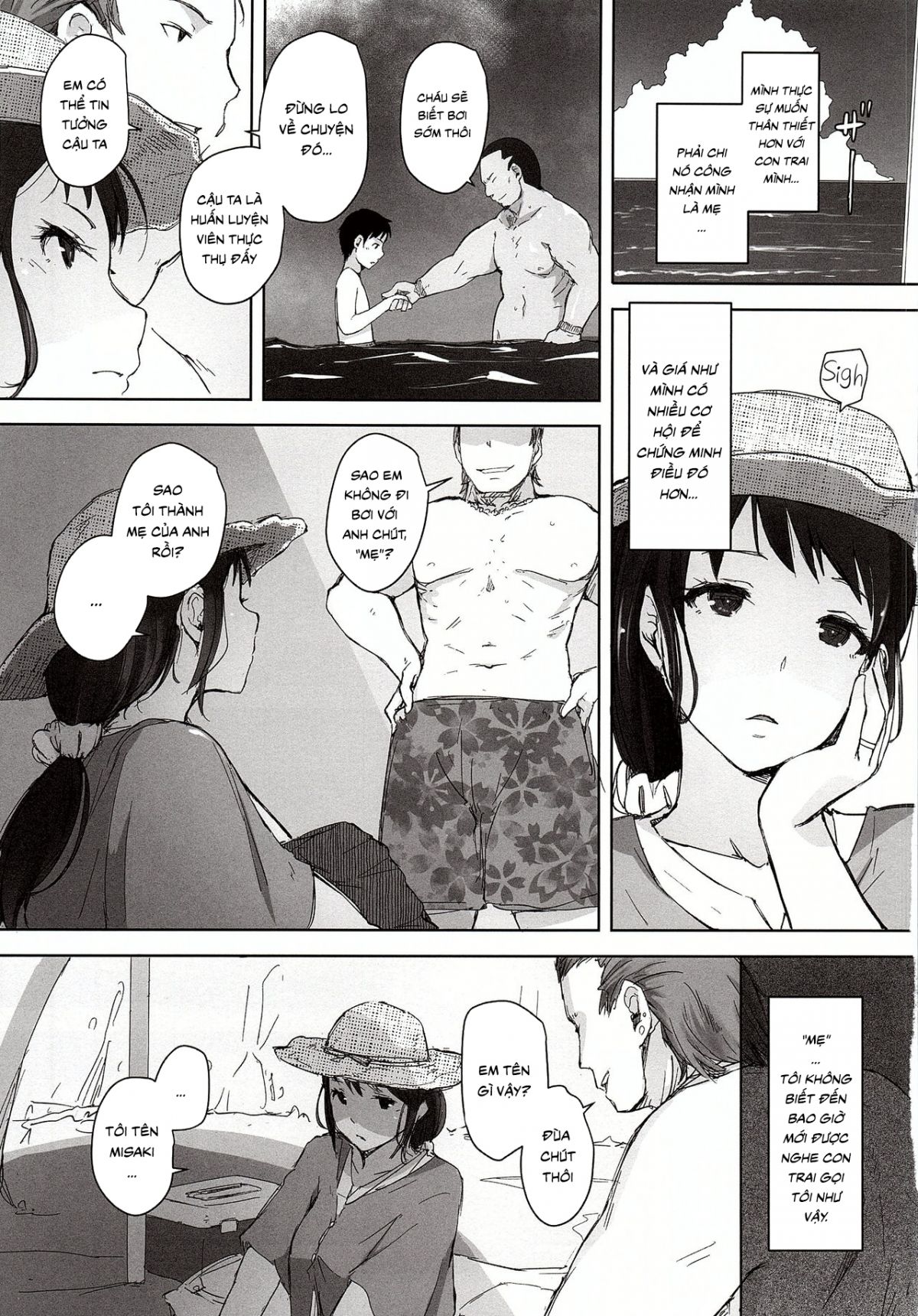 đọc truyện Hitozuma Nanpa Ntr Kaisui Yokujou Oneshot ảnh 4 tại Thiên Thai Truyện