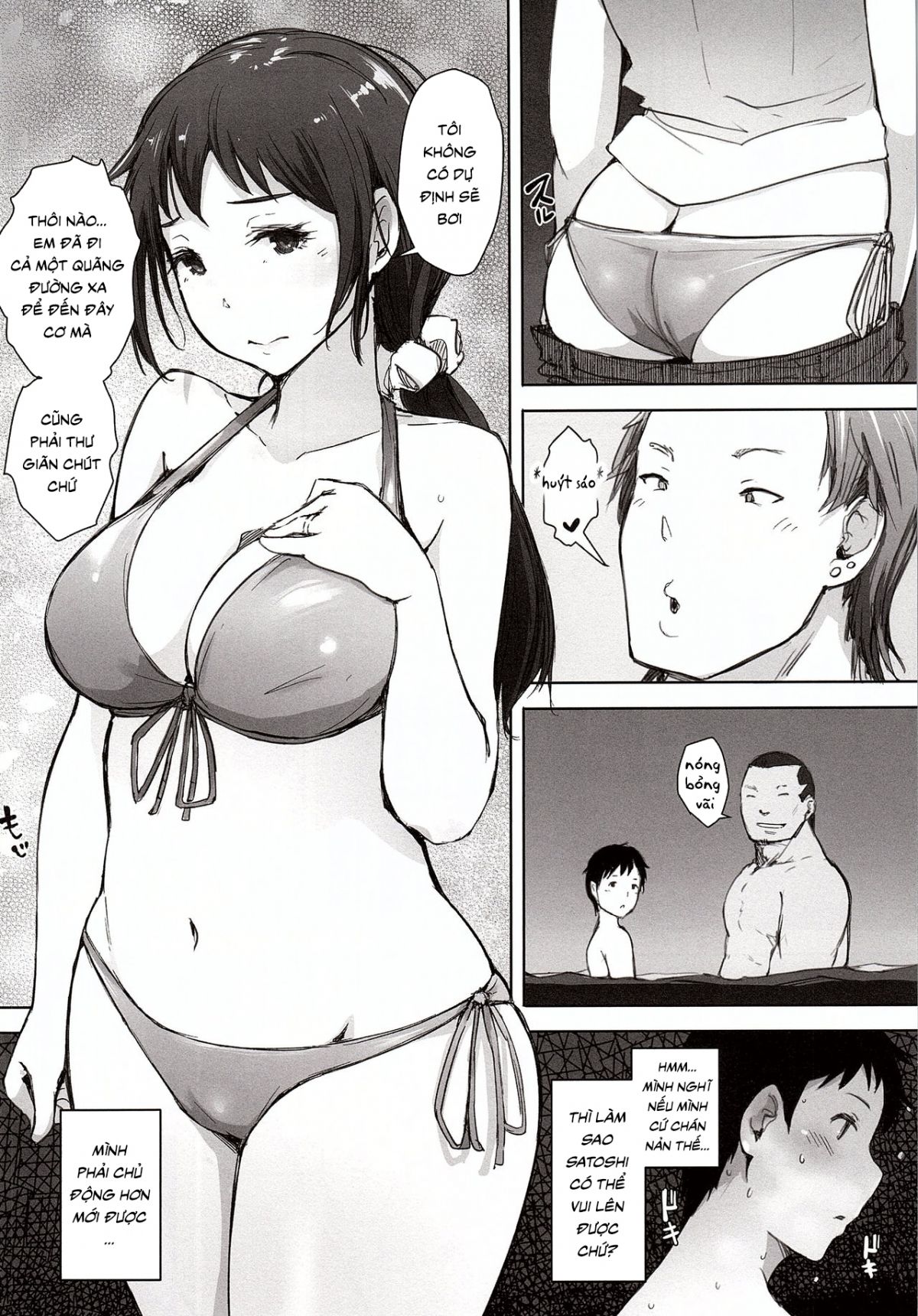 đọc truyện Hitozuma Nanpa Ntr Kaisui Yokujou Oneshot ảnh 5 tại Thiên Thai Truyện