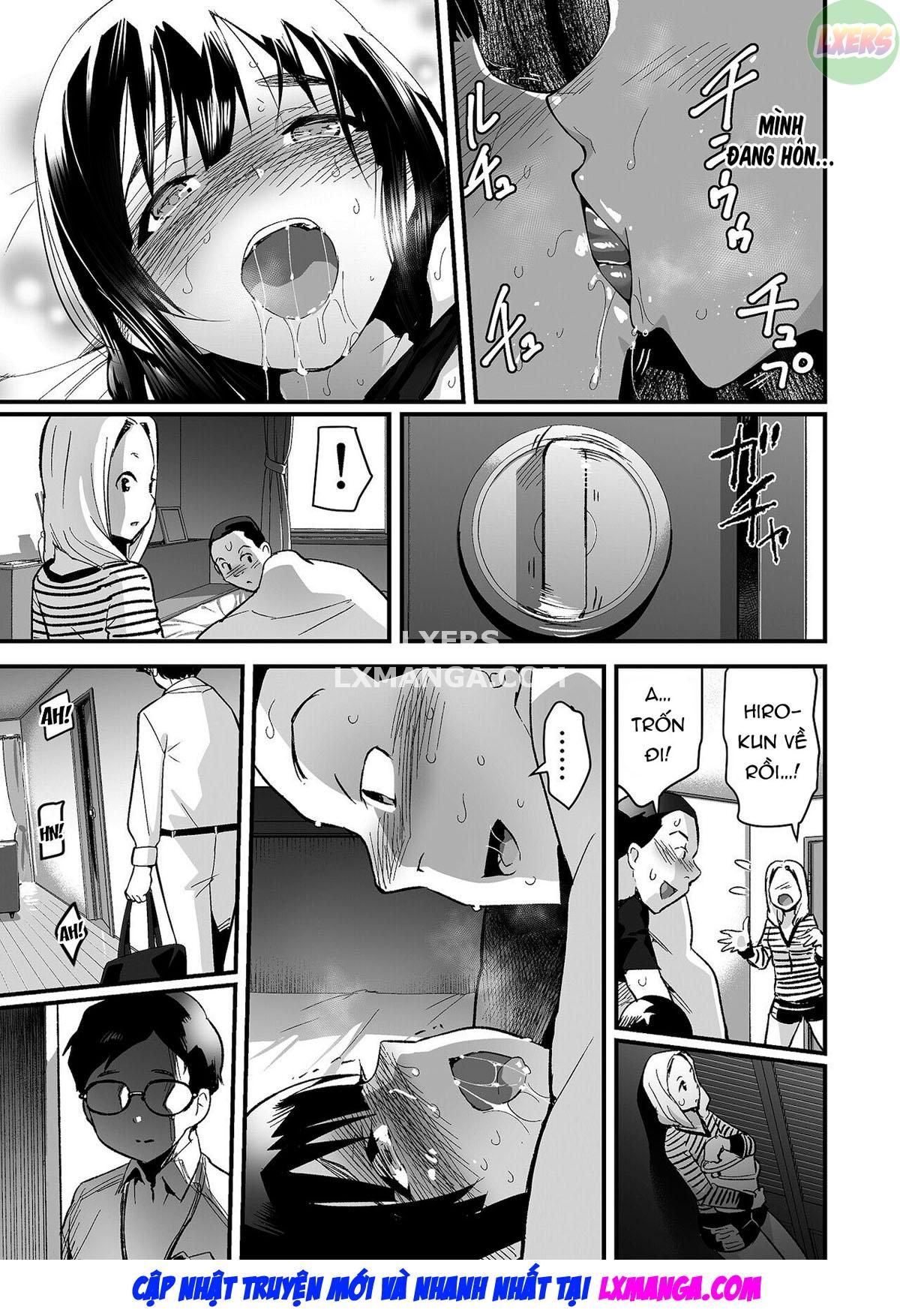 đọc truyện Hitozuma Netori Surprise ~danna No Me No Mae De Chitsunai Shasei Oneshot ảnh 29 tại Thiên Thai Truyện