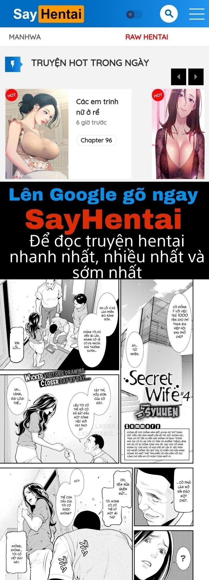 đọc truyện Hitozuma No Himitsu Chương 5 ảnh 1 tại Truyện Dạ Ký