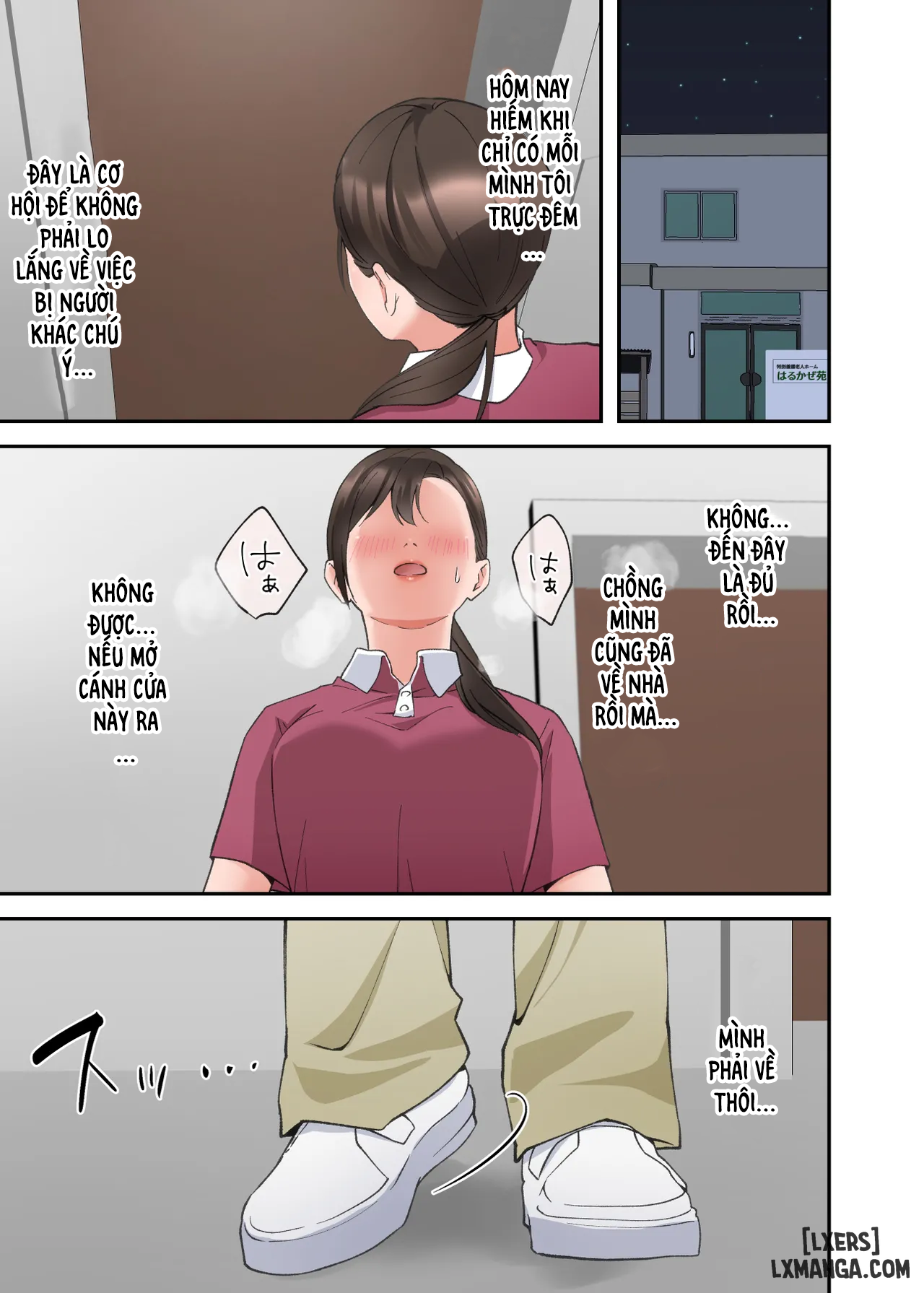 đọc truyện Hitozuma No Kaigoshi Ga Yoboyobo Jii-san Ni Ikasare Makuru Hanashi- Truyện Màu Chương 2 ảnh 20 tại Giả Dược