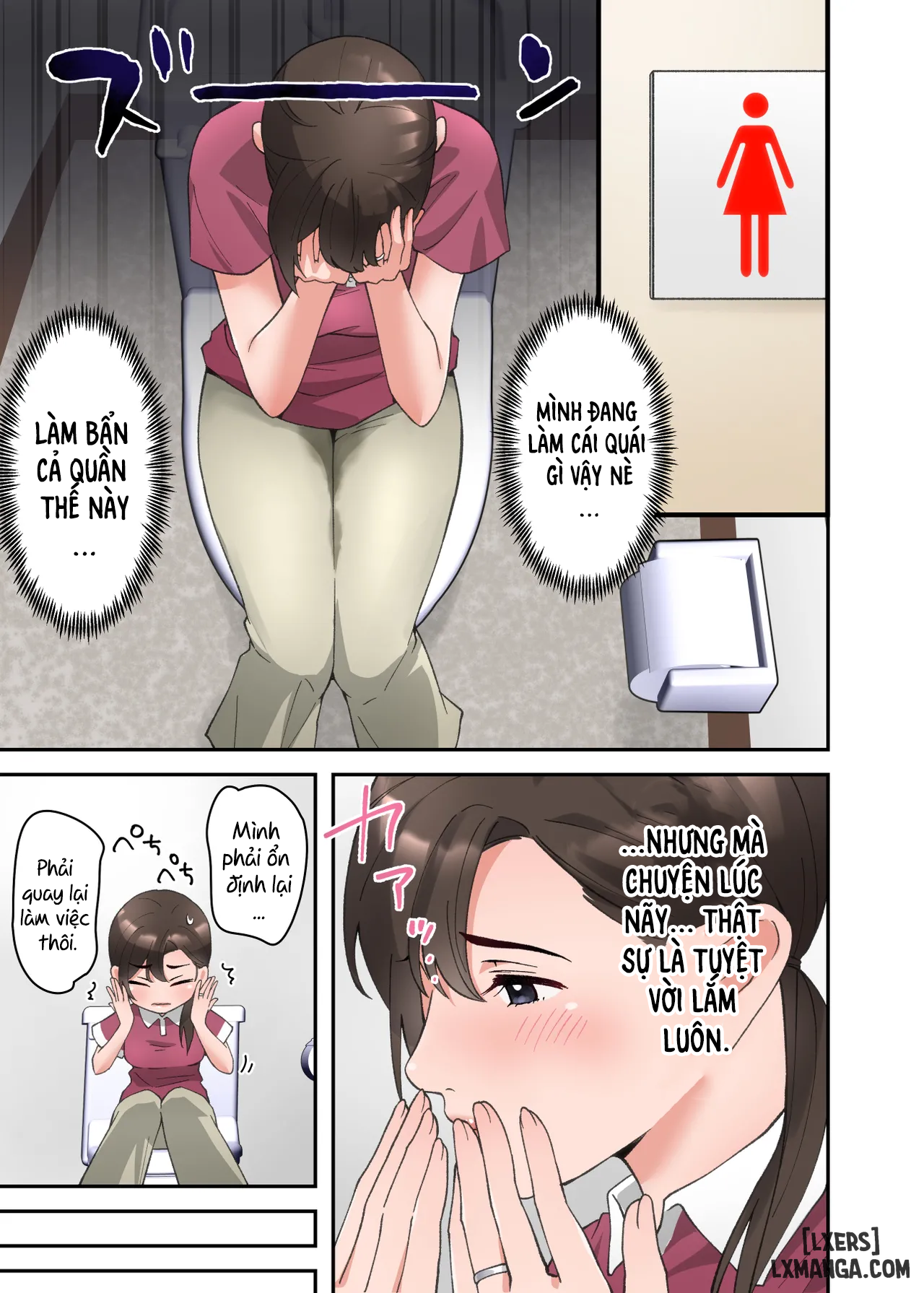 đọc truyện Hitozuma No Kaigoshi Ga Yoboyobo Jii-san Ni Ikasare Makuru Hanashi- Truyện Màu Chương 2 ảnh 4 tại Giả Dược