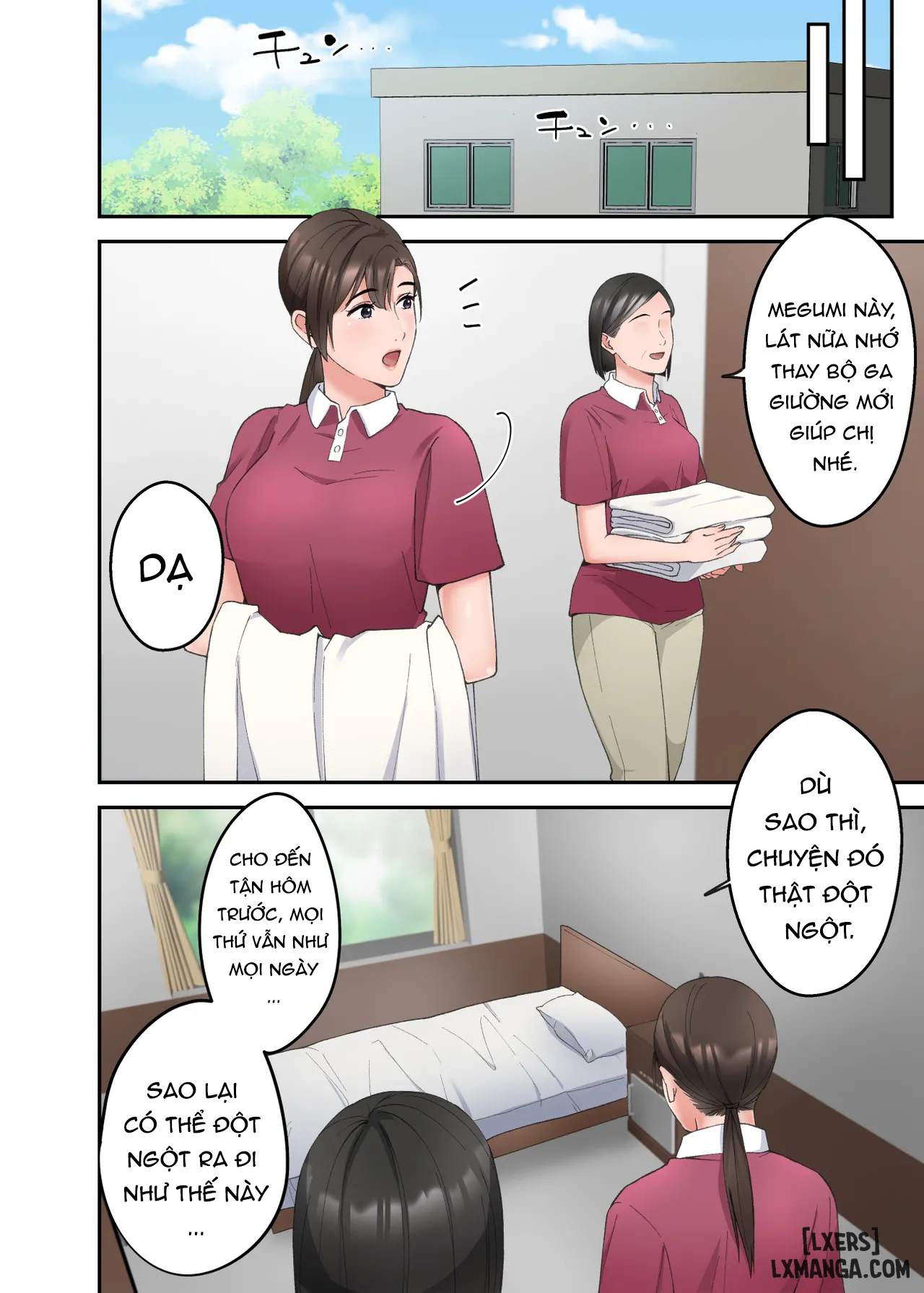 đọc truyện Hitozuma No Kaigoshi Ga Yoboyobo Jii-san Ni Ikasare Makuru Hanashi- Truyện Màu Chương 3 ảnh 29 tại Giả Dược