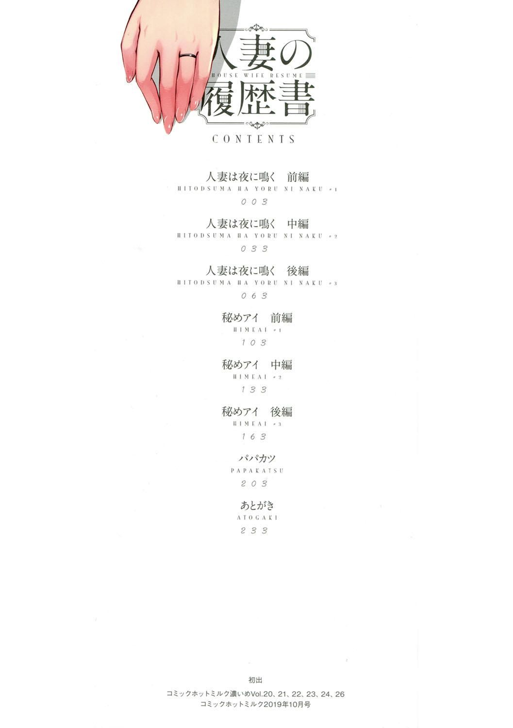 Hitozuma No Rirekisho Chương 1 page 4 - Giả Dược