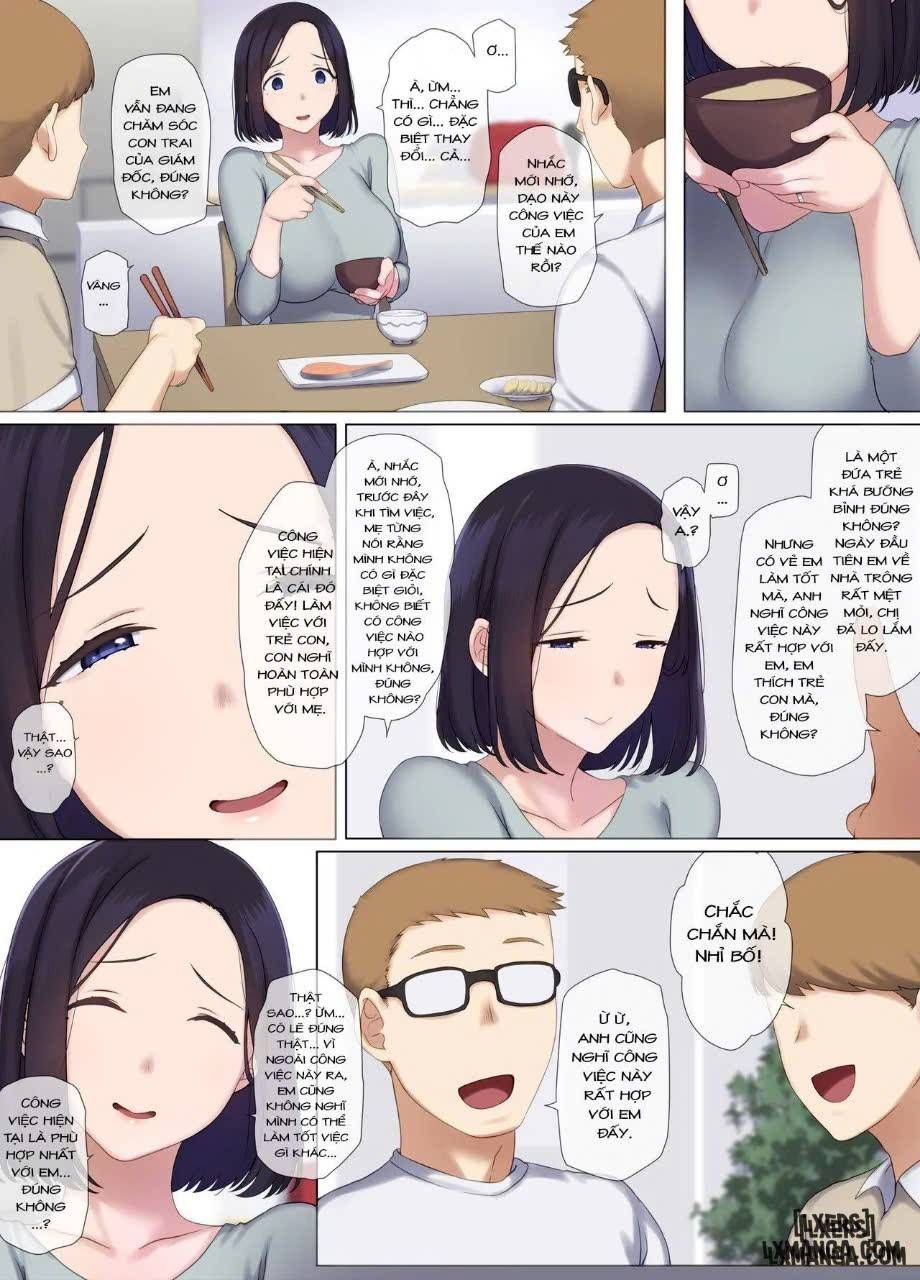 đọc truyện Hitozuma Ol No Oshigoto Wa Shachou No Musuko No Seishori Benki Desu Chương 1 ảnh 14 tại Giả Dược