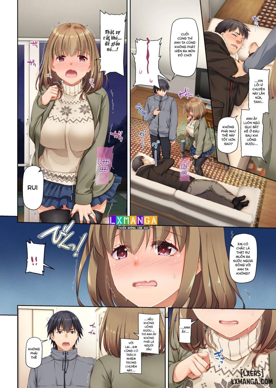 đọc truyện Hitozuma Osananajimi To Hitonatsu No Dekigoto 4 Dlo-18 Chương 3 ảnh 7 tại Thiên Thai Truyện