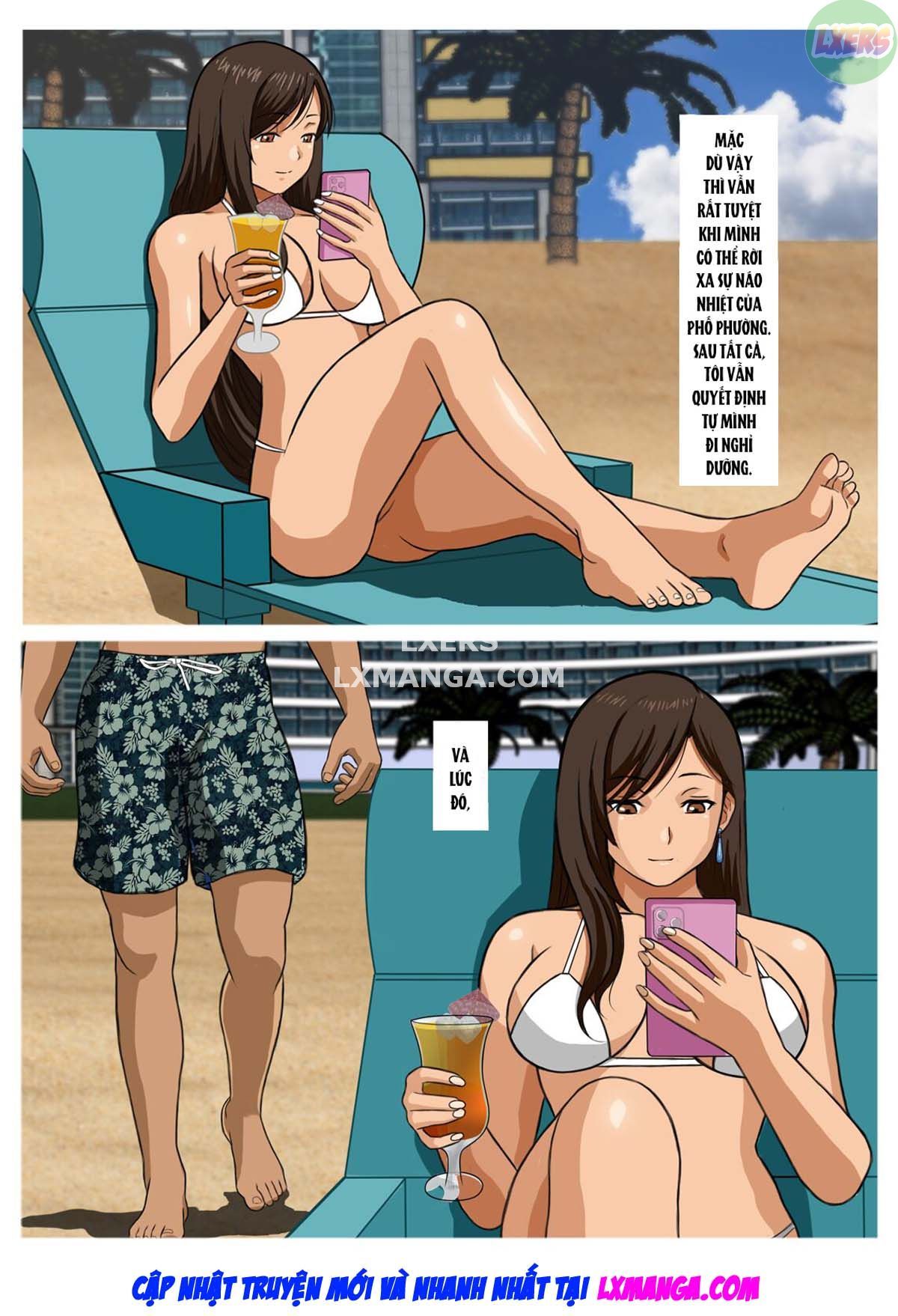 đọc truyện Hitozuma Tifa O Nanpashite Chitsu Ni Tappuri Nakadashishichatta Hanashi Oneshot ảnh 8 tại Thiên Thai Truyện