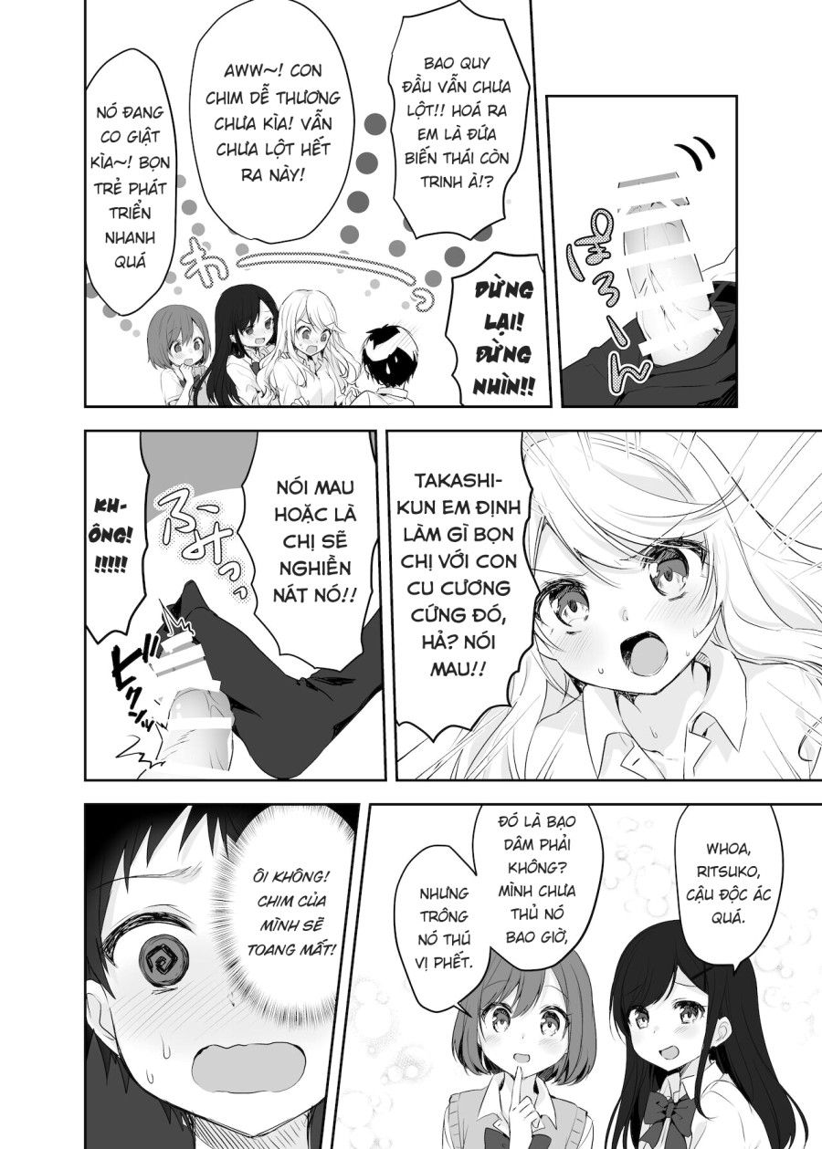 Họ Tỉnh Giấc Khi Tôi Đang Cố Hiếp Chị Gái Và Bạn Của Bà Ấy Trong Khi Họ Đang Ngủ. Oneshot page 12 - Giả Dược