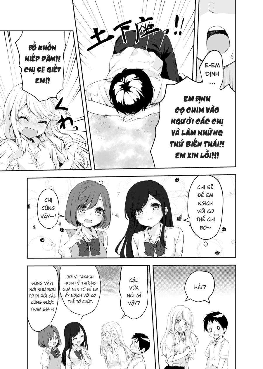 Họ Tỉnh Giấc Khi Tôi Đang Cố Hiếp Chị Gái Và Bạn Của Bà Ấy Trong Khi Họ Đang Ngủ. Oneshot page 13 - Giả Dược
