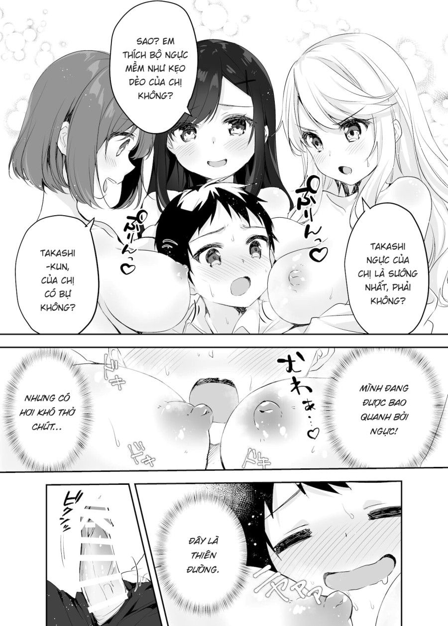 Họ Tỉnh Giấc Khi Tôi Đang Cố Hiếp Chị Gái Và Bạn Của Bà Ấy Trong Khi Họ Đang Ngủ. Oneshot page 17 - Giả Dược