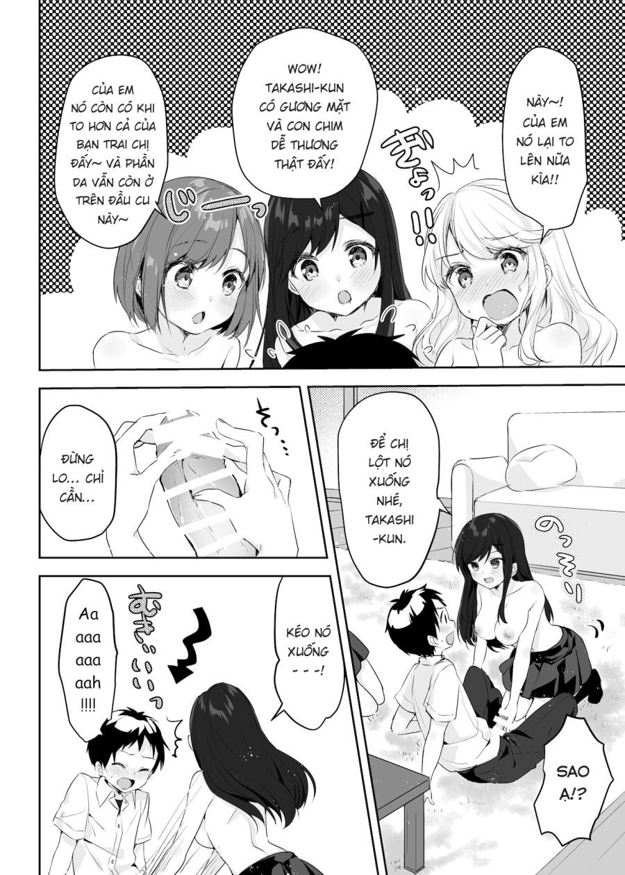 Họ Tỉnh Giấc Khi Tôi Đang Cố Hiếp Chị Gái Và Bạn Của Bà Ấy Trong Khi Họ Đang Ngủ. Oneshot page 18 - Giả Dược