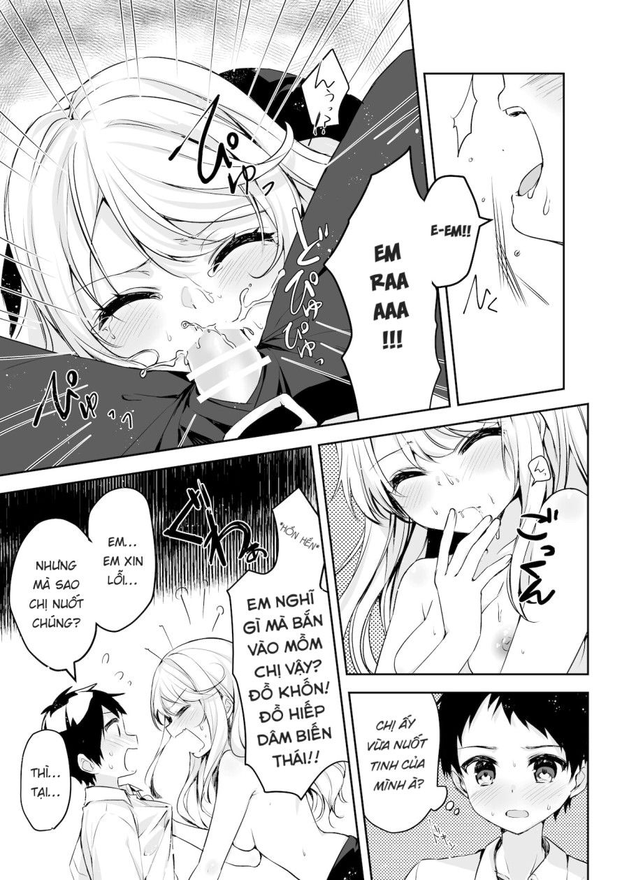 Họ Tỉnh Giấc Khi Tôi Đang Cố Hiếp Chị Gái Và Bạn Của Bà Ấy Trong Khi Họ Đang Ngủ. Oneshot page 27 - Giả Dược