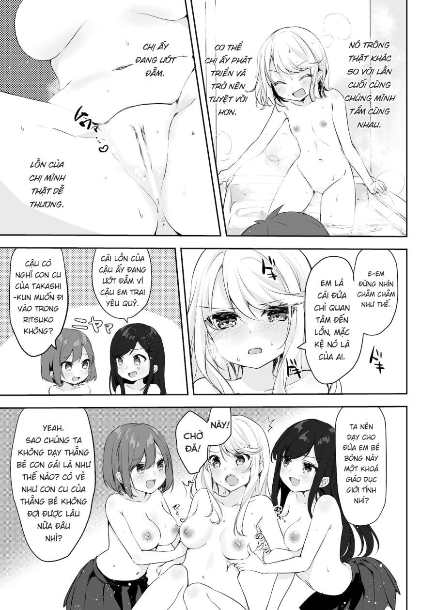 Họ Tỉnh Giấc Khi Tôi Đang Cố Hiếp Chị Gái Và Bạn Của Bà Ấy Trong Khi Họ Đang Ngủ. Oneshot page 31 - Giả Dược